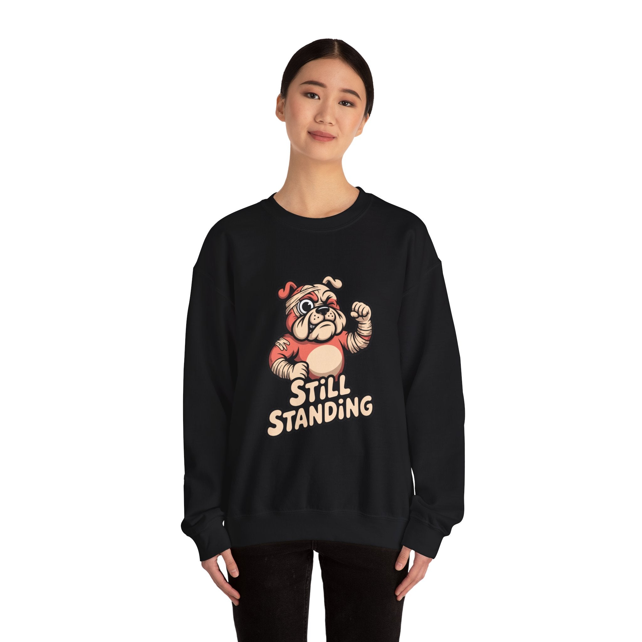 Still Standing Brawler Crewneck | Heavyweight Syndicate