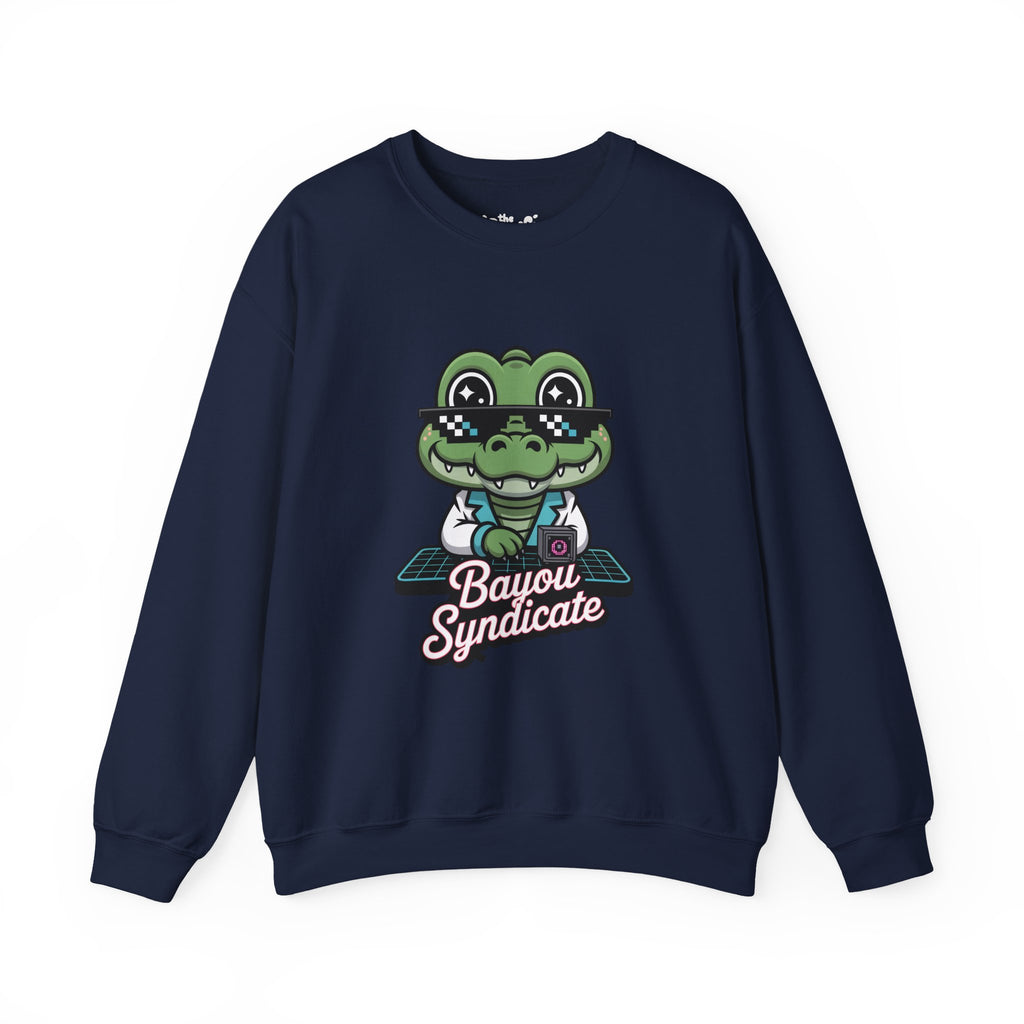 Bayou Syndicate Heavyweight Crewneck | 80s Kingpin Energy