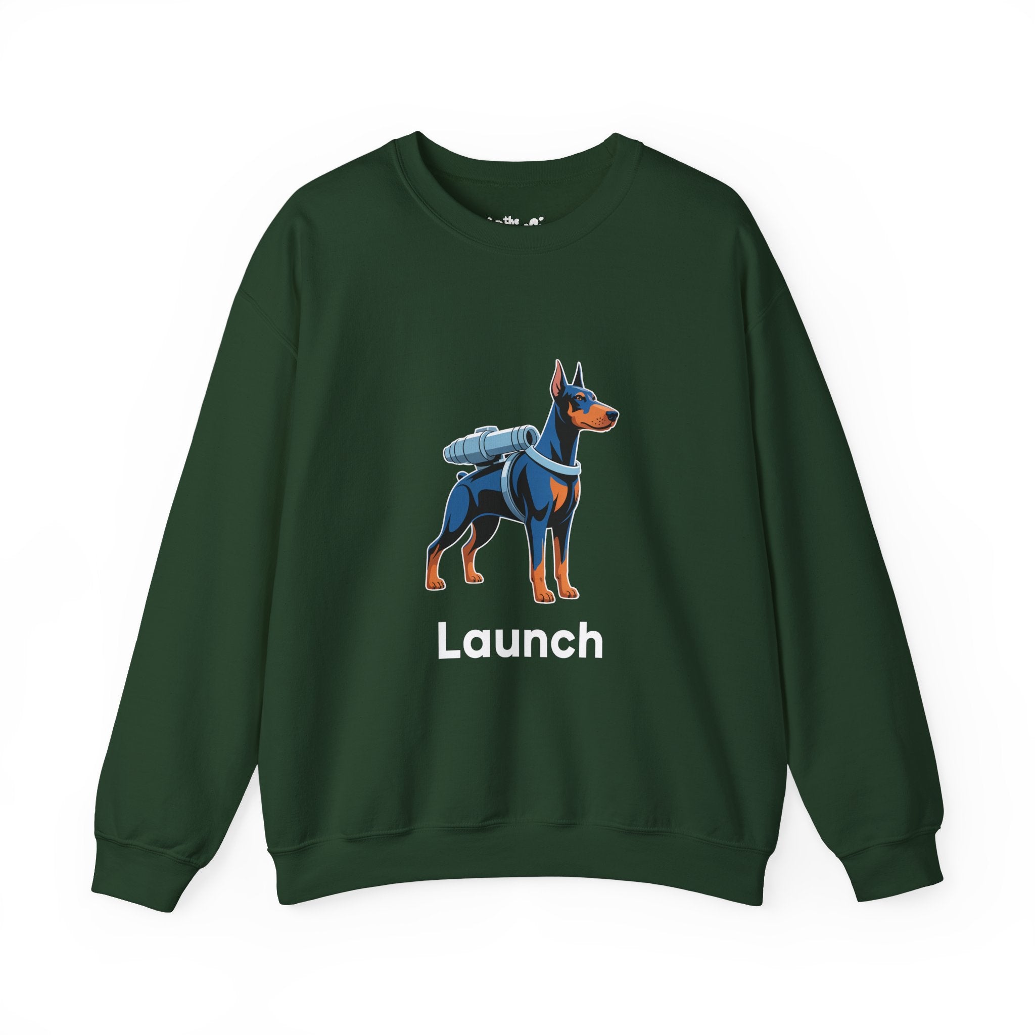 Launch Doberman Jetpack Crewneck | The Vinyl Toy Capsule