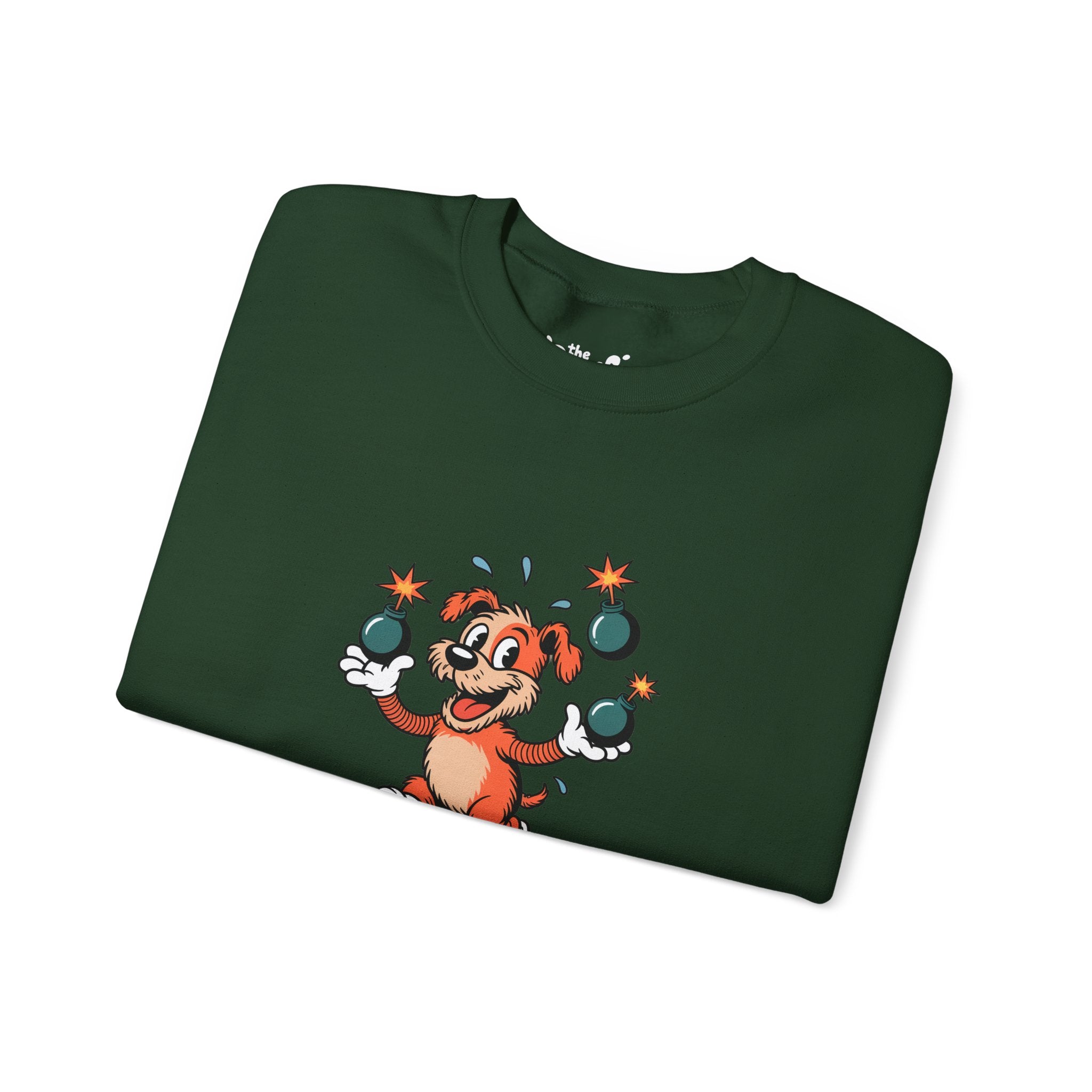 Chaos Manager Heavyweight Crewneck | The Ink & Noodle Syndicate