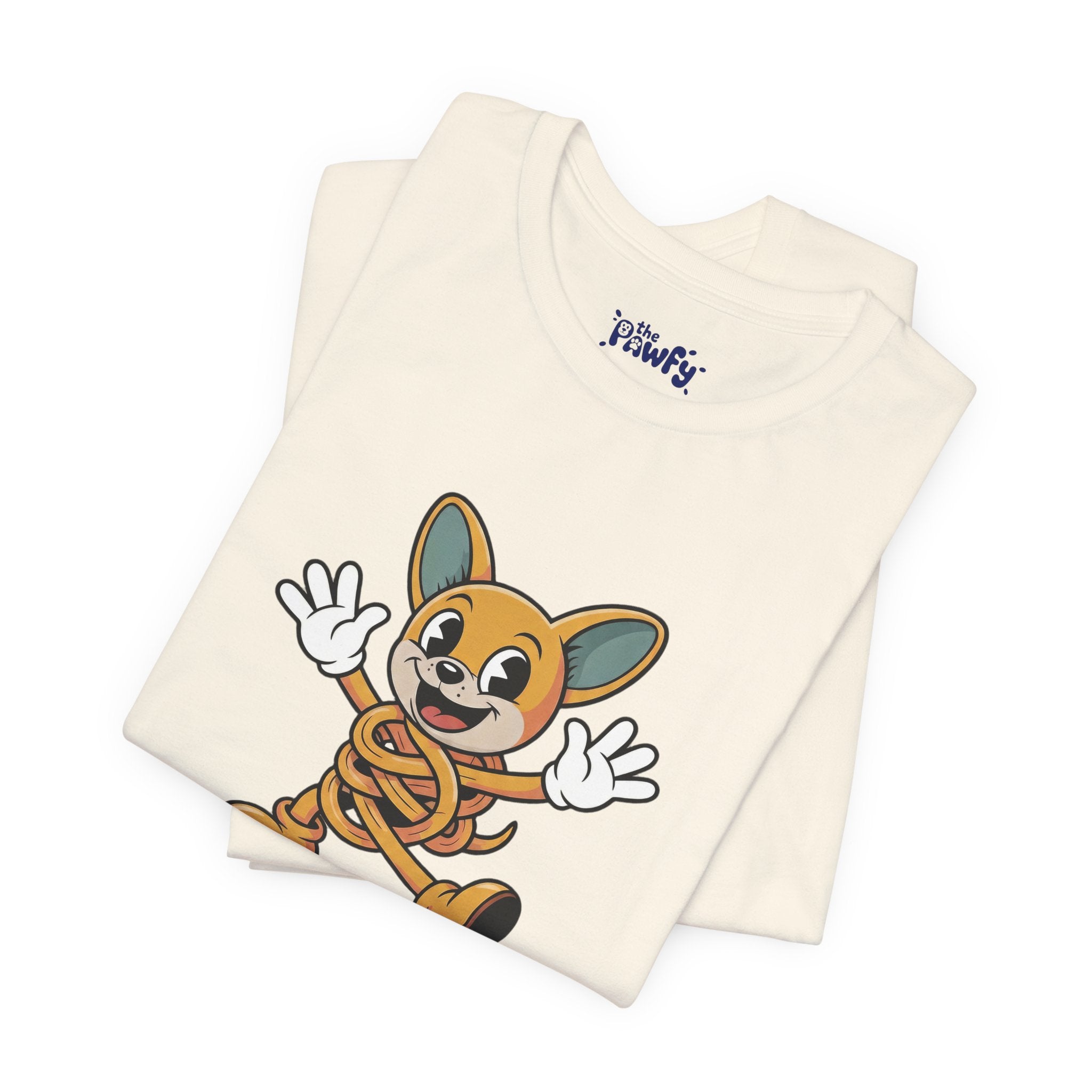 Stay Bendy Zen Chihuahua Graphic T-Shirt | Retro Rubber Hose Streetwear
