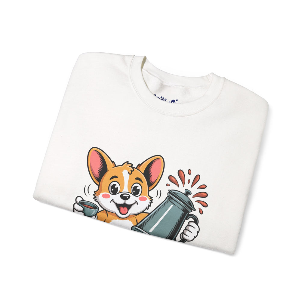 Perfectly Calm Caffeine Crewneck | Ink & Noodle Syndicate