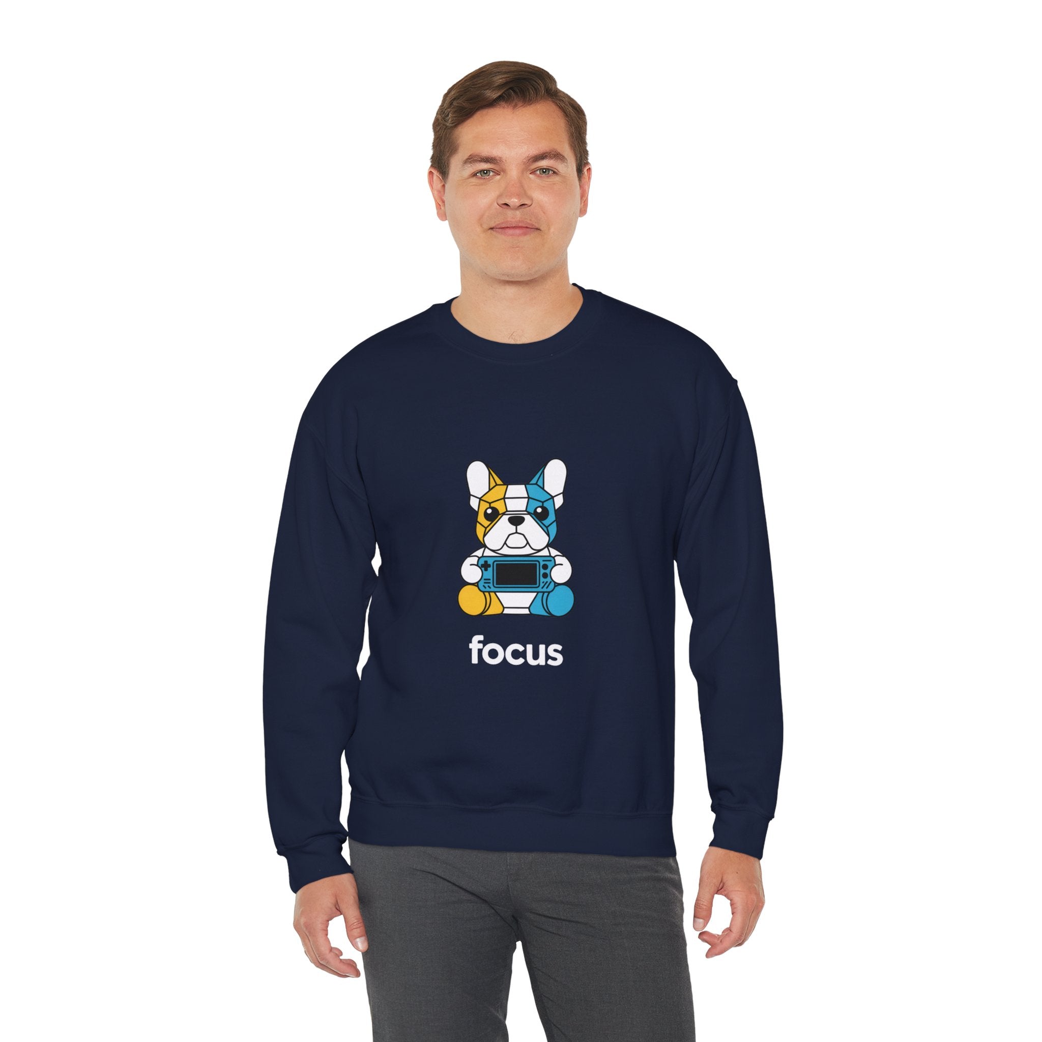 Focus Retro Gamer Crewneck | Vinyl Toy Capsule