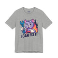 I Can Fix It Cat Graphic T-Shirt | Vintage Disaster Mechanic Apparel