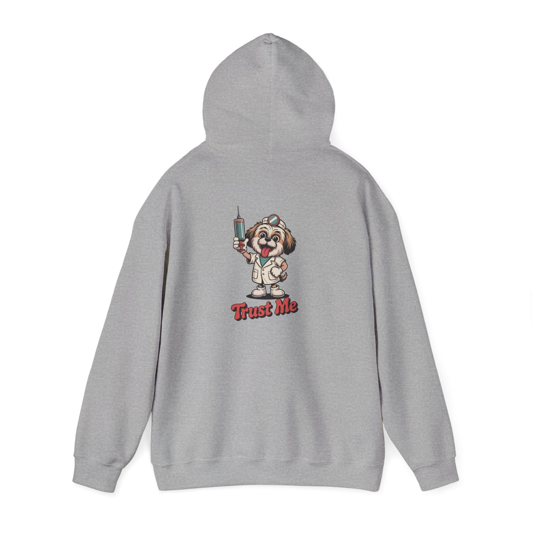Trust Me Shih Tzu Doctor Hoodie | Vintage 1930s Cartoon Pullover