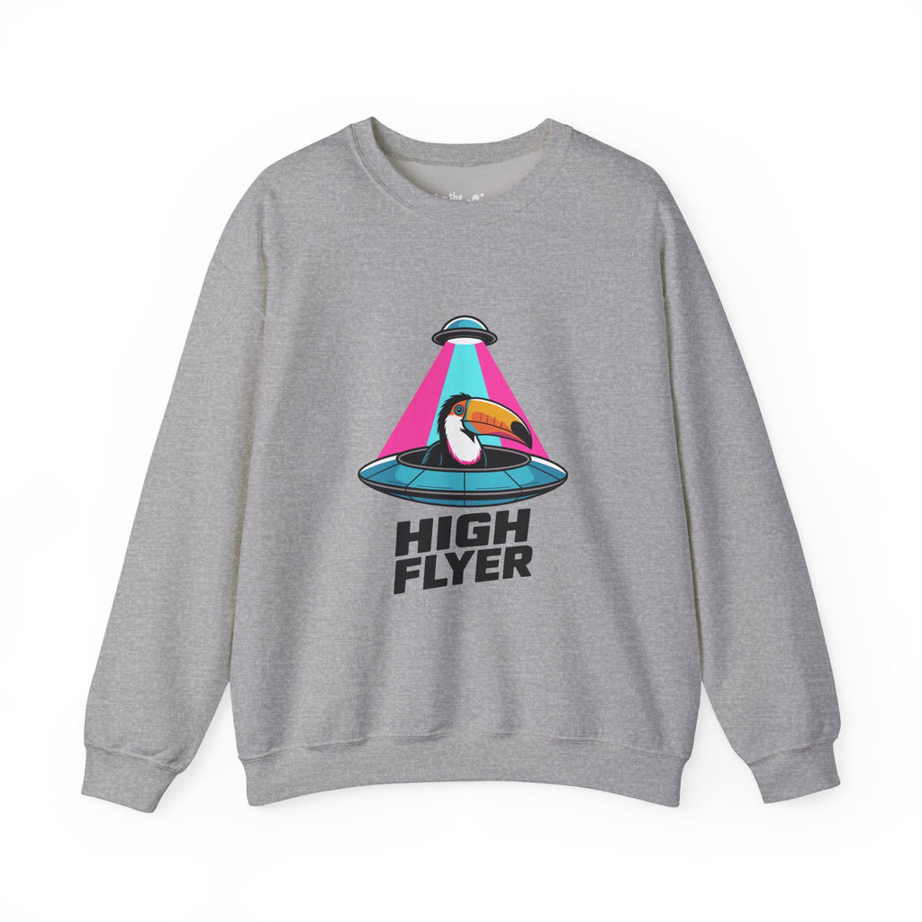 High Flyer UFO Premium Sweatshirt | Neon Sci-Fi Capsule