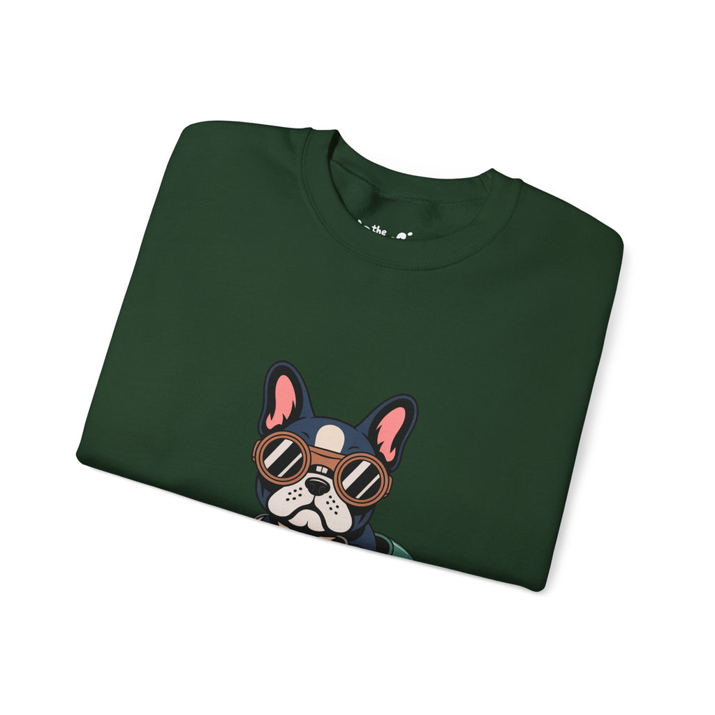 Syndicate Racer Frenchie Crewneck | Vintage Speed Series