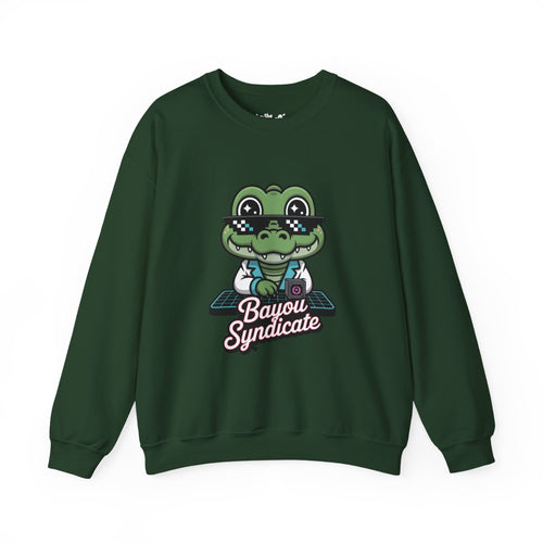 Bayou Syndicate Heavyweight Crewneck | 80s Kingpin Energy