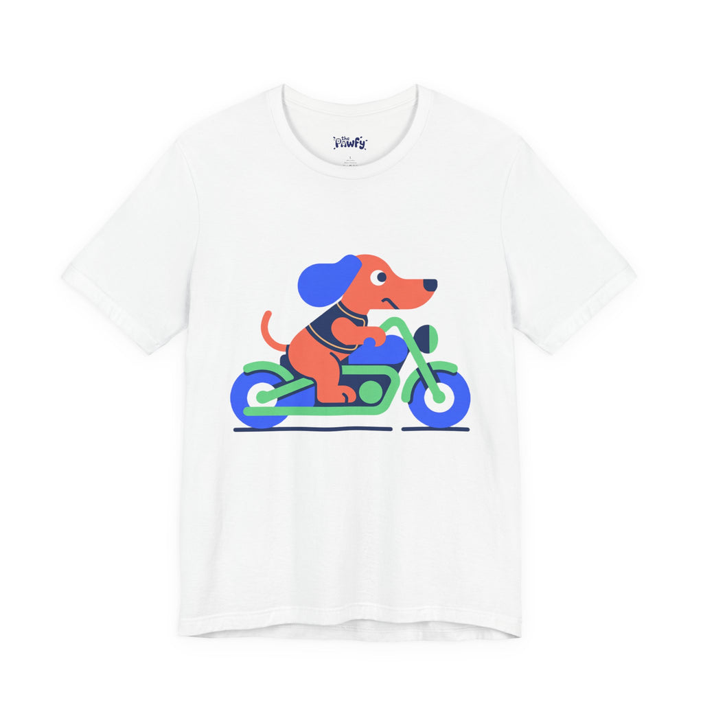 Low Rider Dachshund Graphic T-Shirt | Minimalist Vinyl Toy Streetwear
