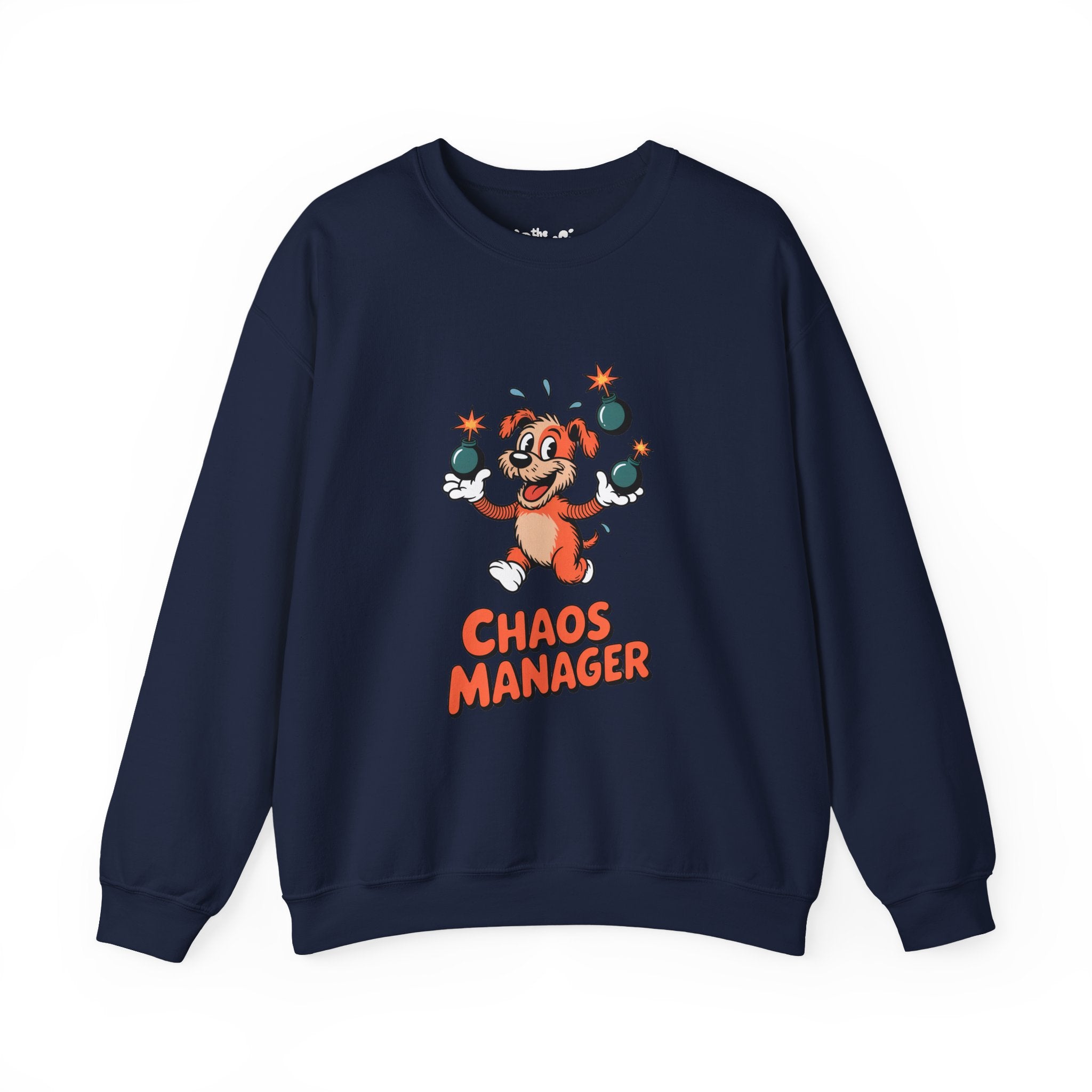 Chaos Manager Heavyweight Crewneck | The Ink & Noodle Syndicate