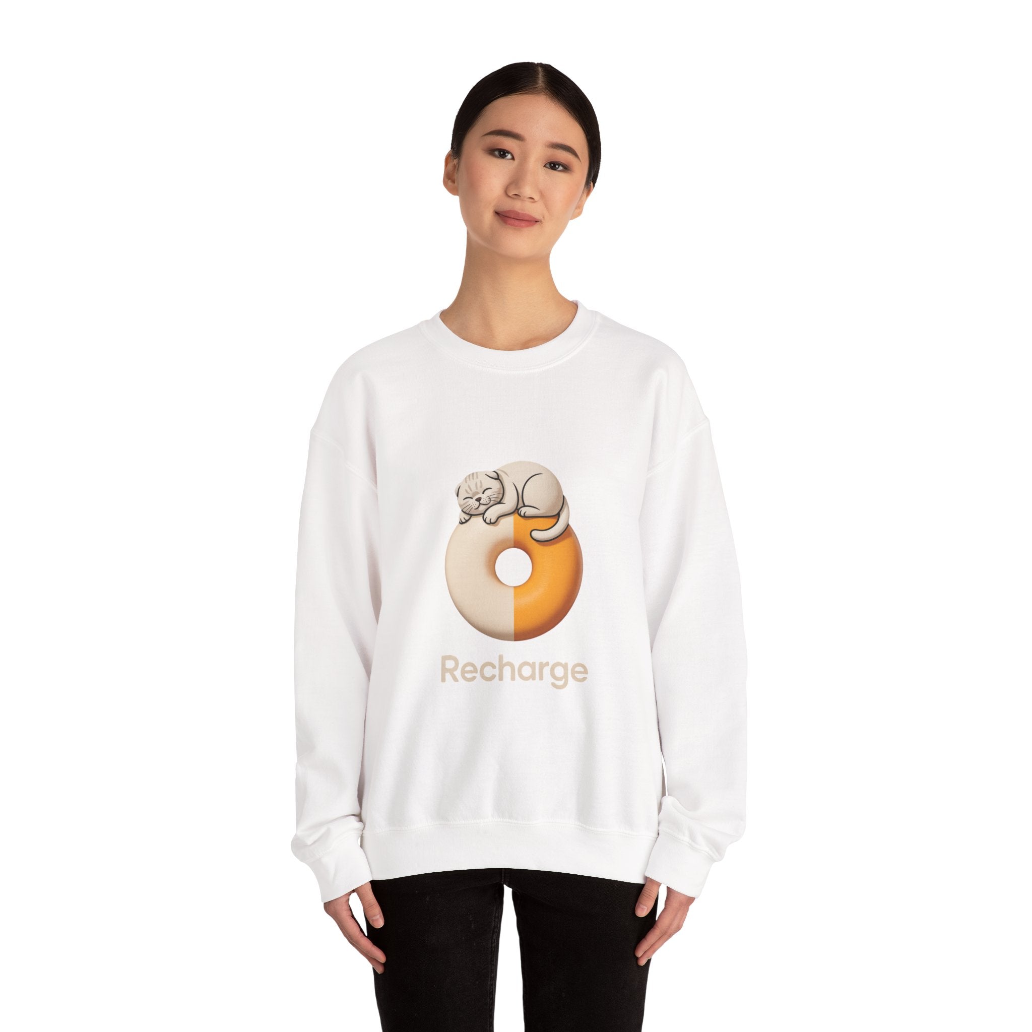 Recharge 3D Donut Crewneck | The Vinyl Toy Capsule
