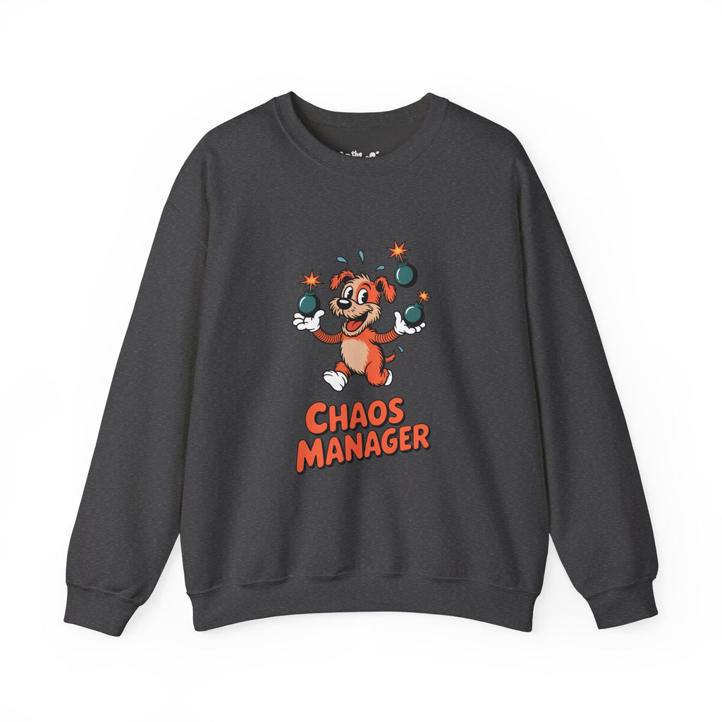 Chaos Manager Heavyweight Crewneck | The Ink & Noodle Syndicate