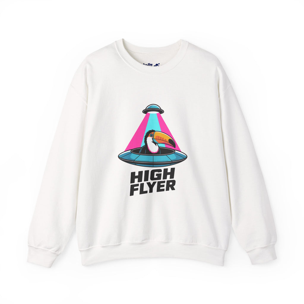 High Flyer UFO Premium Sweatshirt | Neon Sci-Fi Capsule