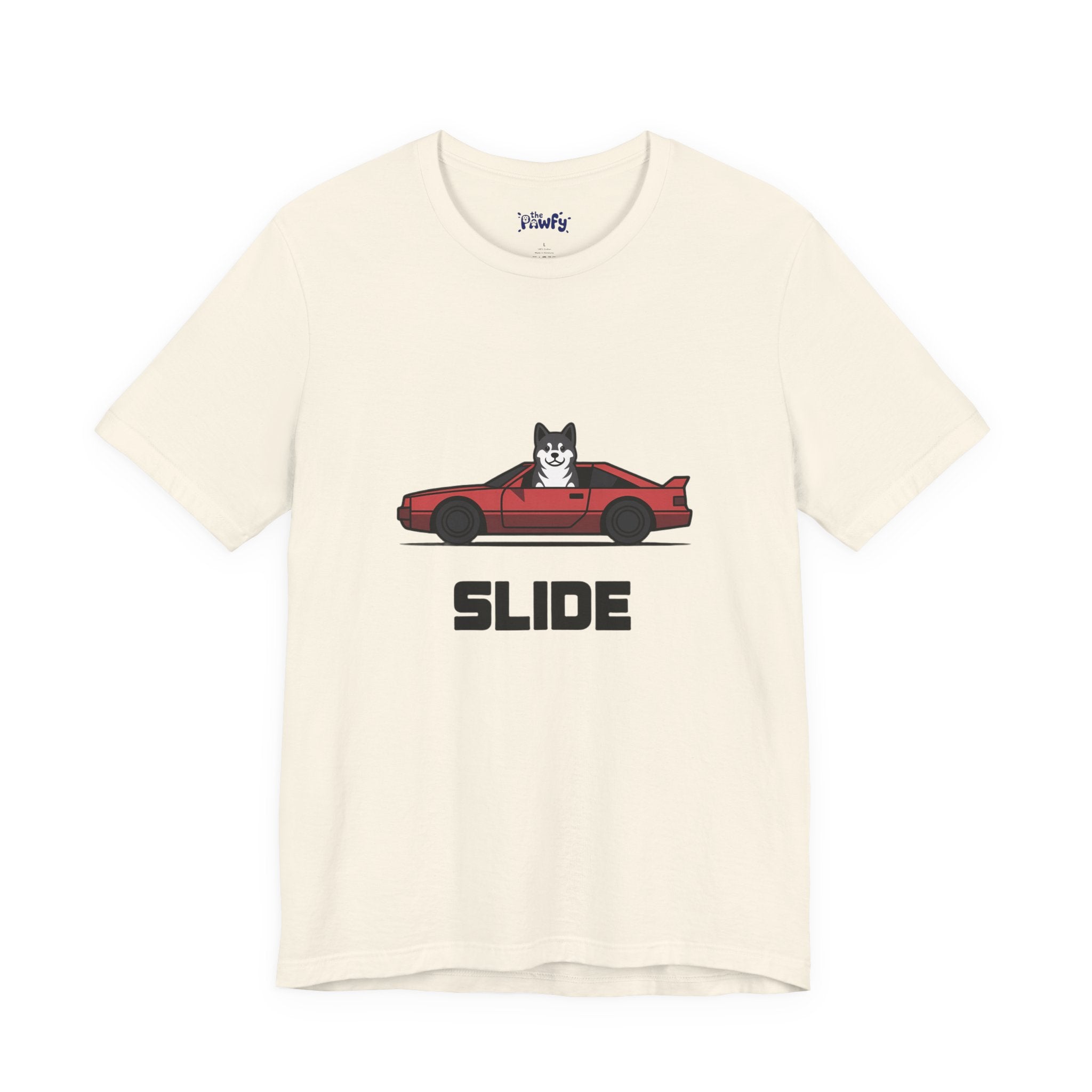 Slide Akita Graphic T-Shirt | JDM Streetwear Vector Graphic