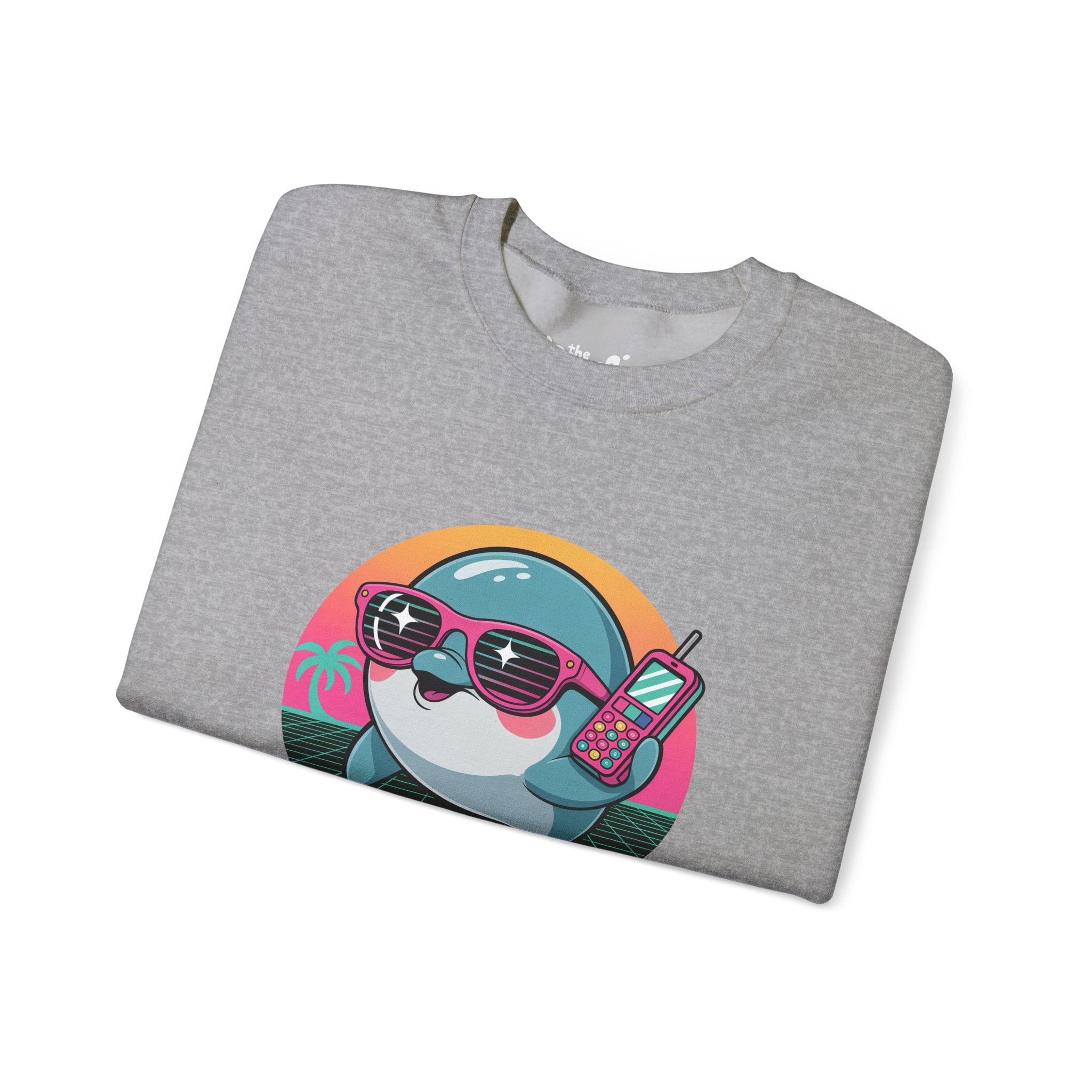 Coastal Operator Retro Brick Phone Crewneck | The Vice Collection