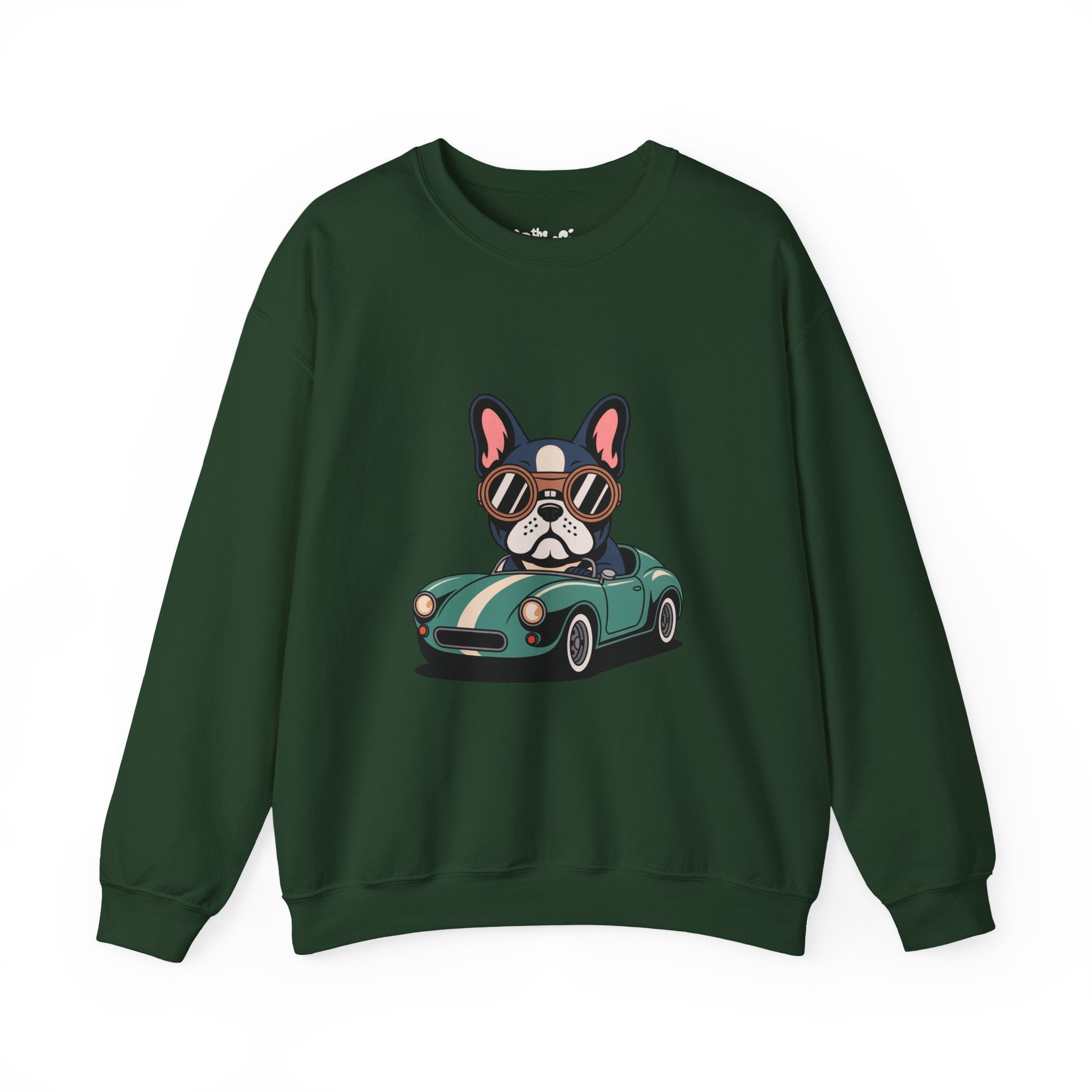 Syndicate Racer Frenchie Crewneck | Vintage Speed Series