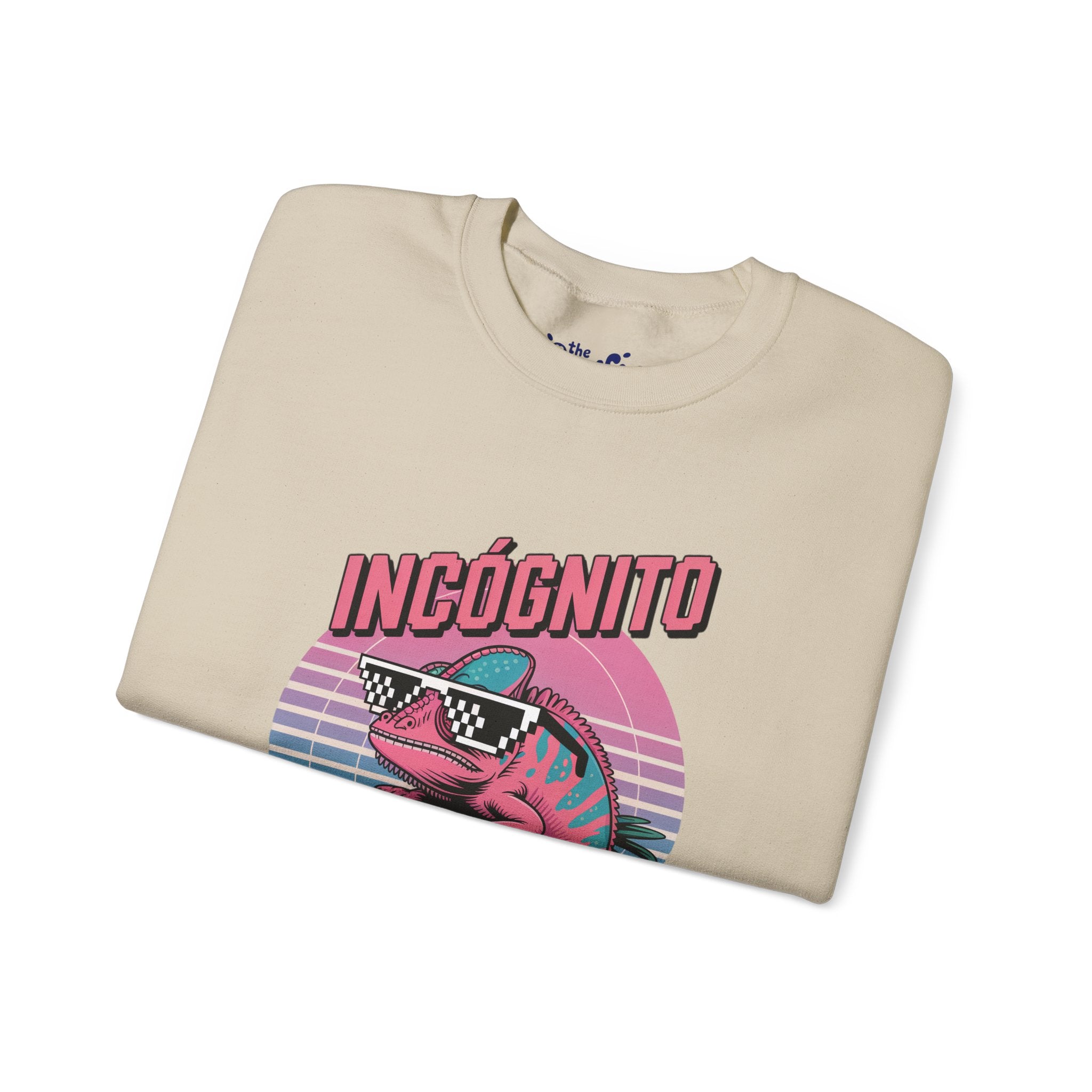 Incógnito Synthwave Covert Crewneck | The Vice Setup