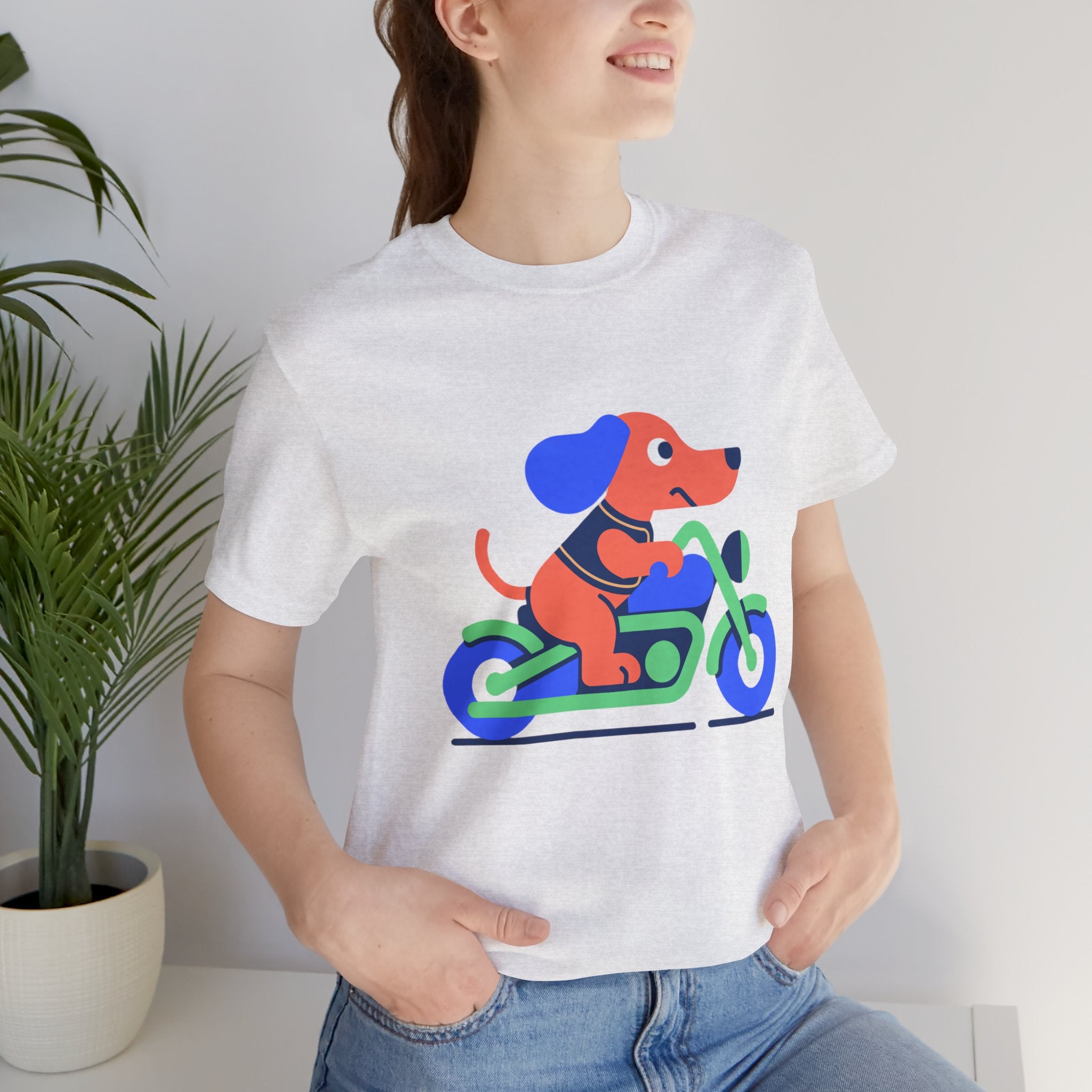 Low Rider Dachshund Graphic T-Shirt | Minimalist Vinyl Toy Streetwear