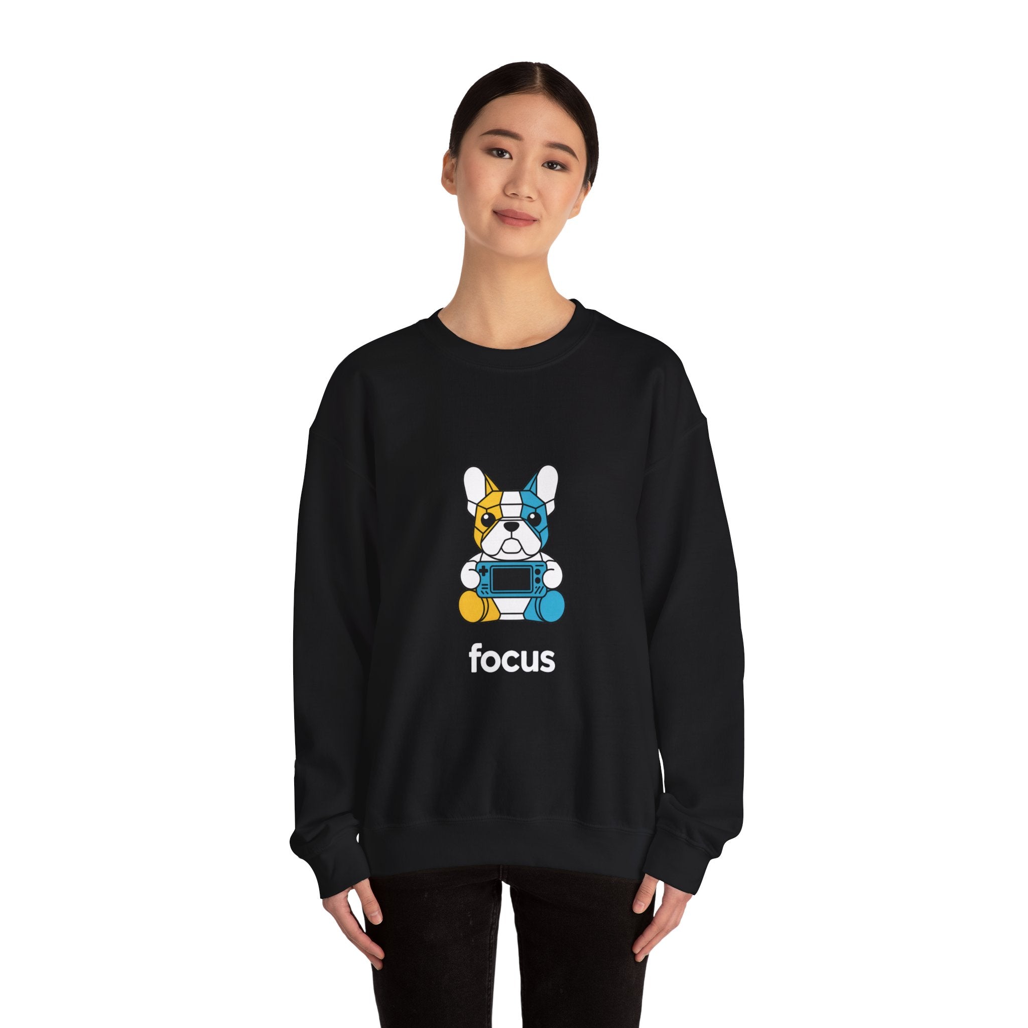 Focus Retro Gamer Crewneck | Vinyl Toy Capsule
