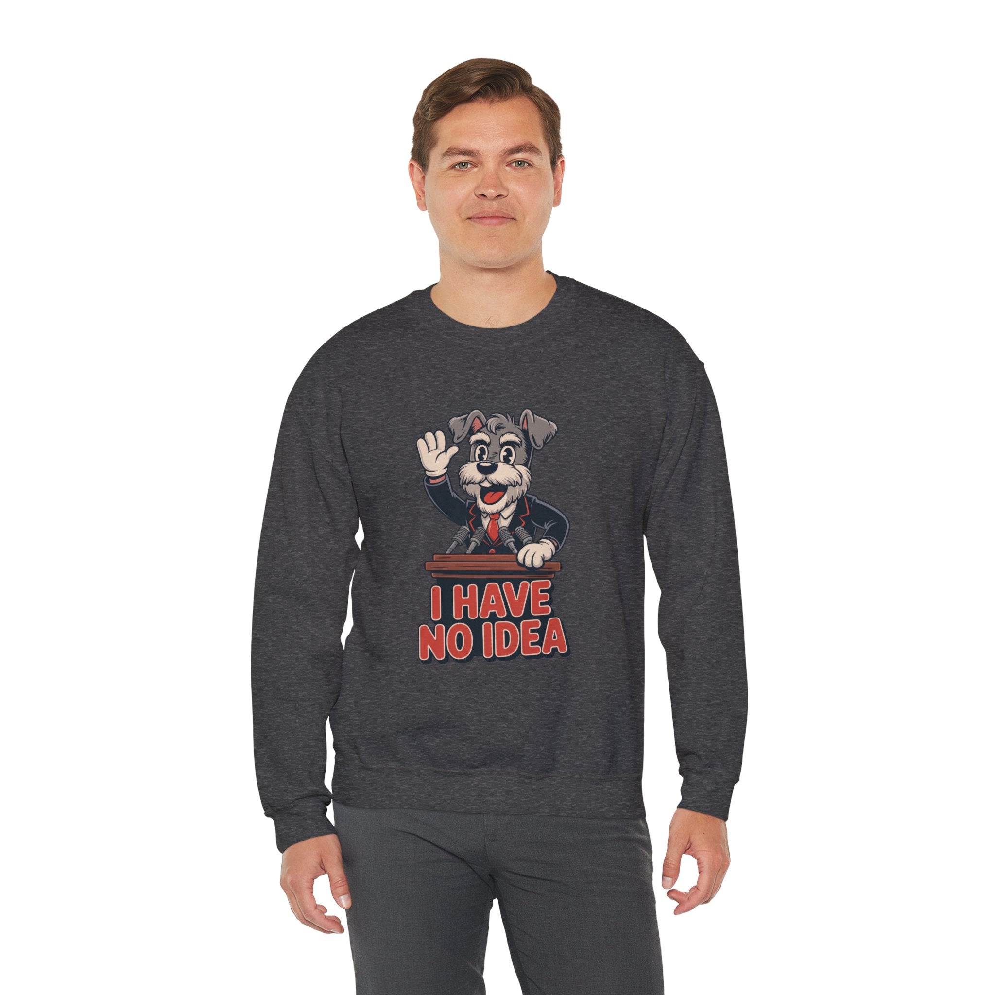 I Have No Idea Executive Crewneck | The Fake It Syndicate