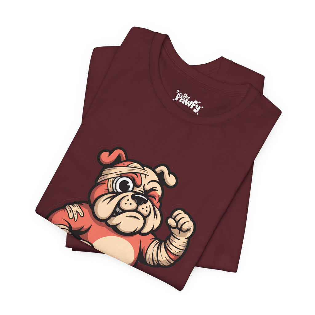 Still Standing Bulldog Graphic T-Shirt | Vintage Fighter Streetwear