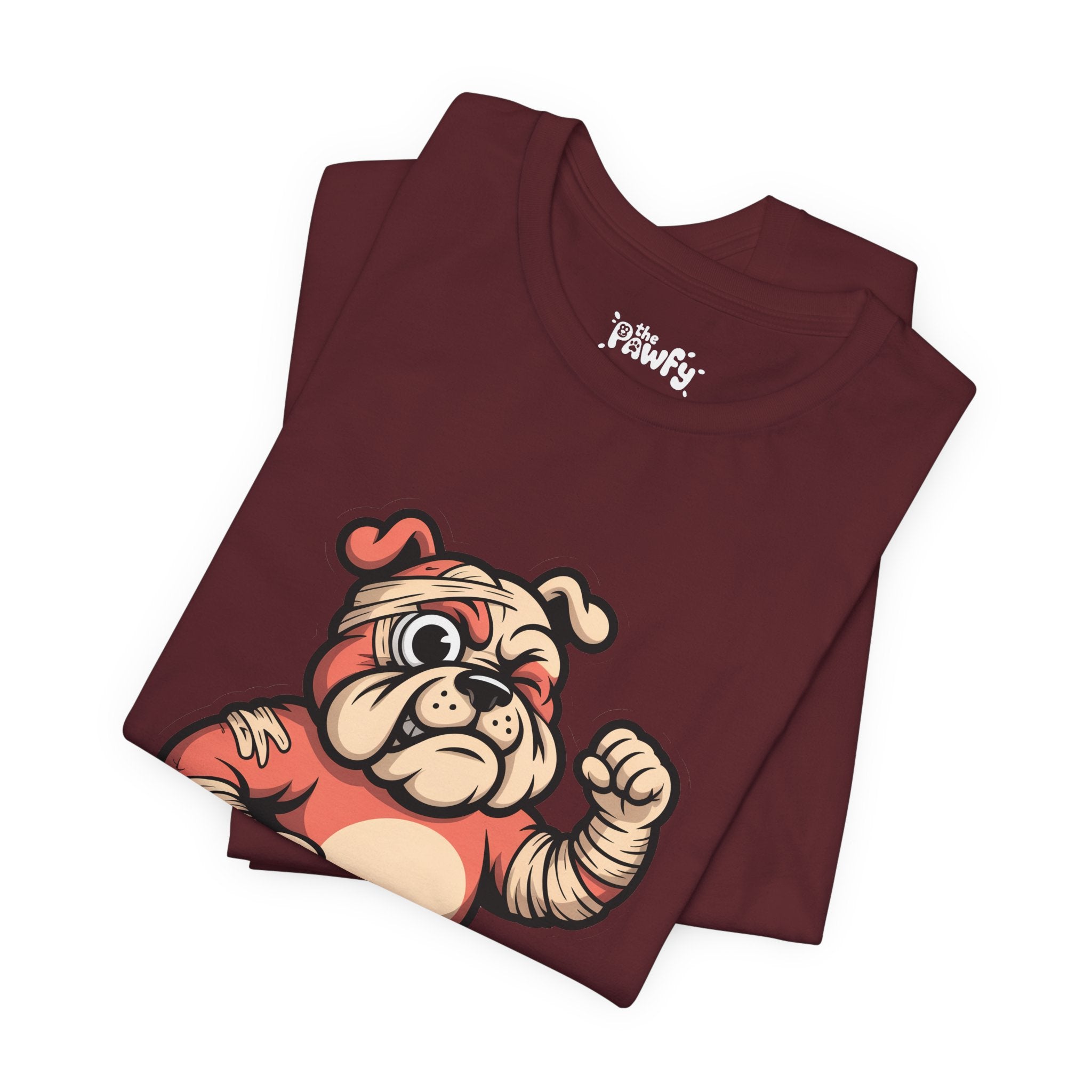 Still Standing Bulldog Graphic T-Shirt | Vintage Fighter Streetwear