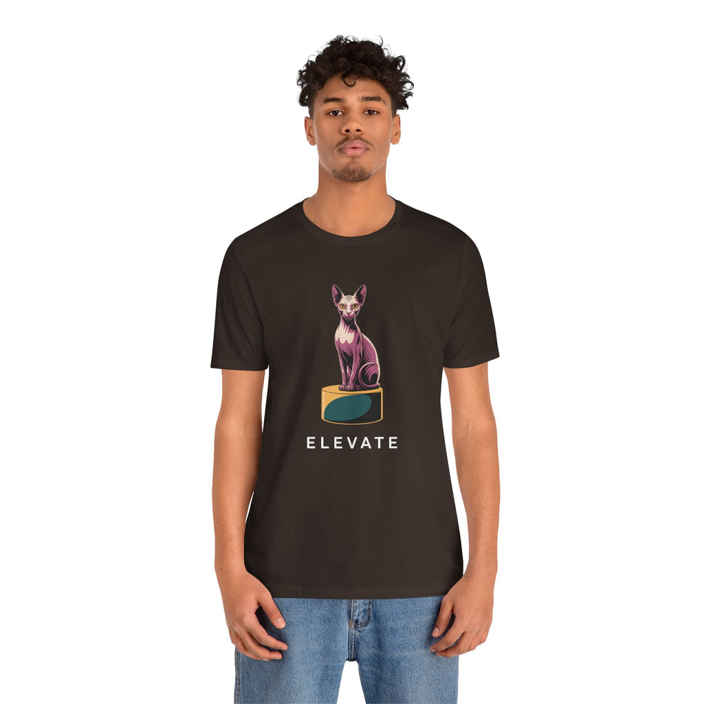 Elevate Sphynx Graphic T-Shirt | Premium Art Toy Streetwear