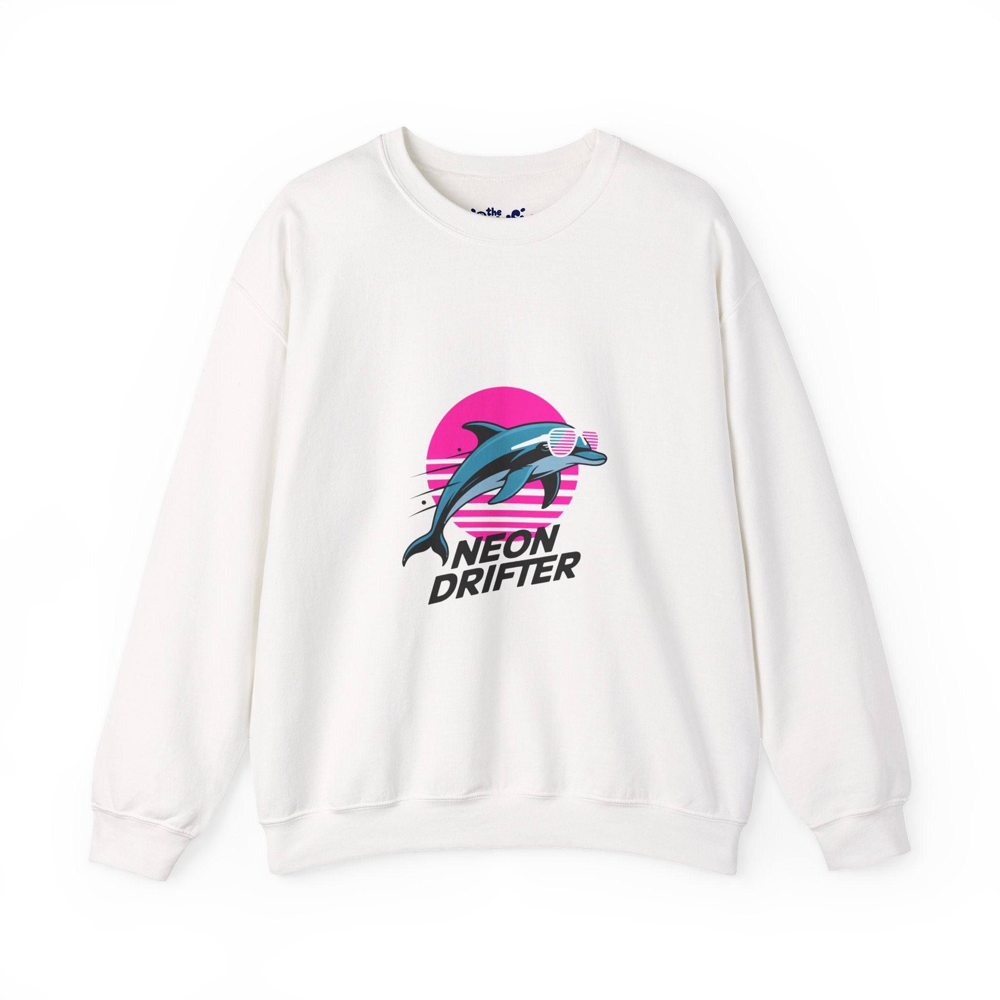 Neon Drifter Outrun Crewneck | 80s Velocity Series