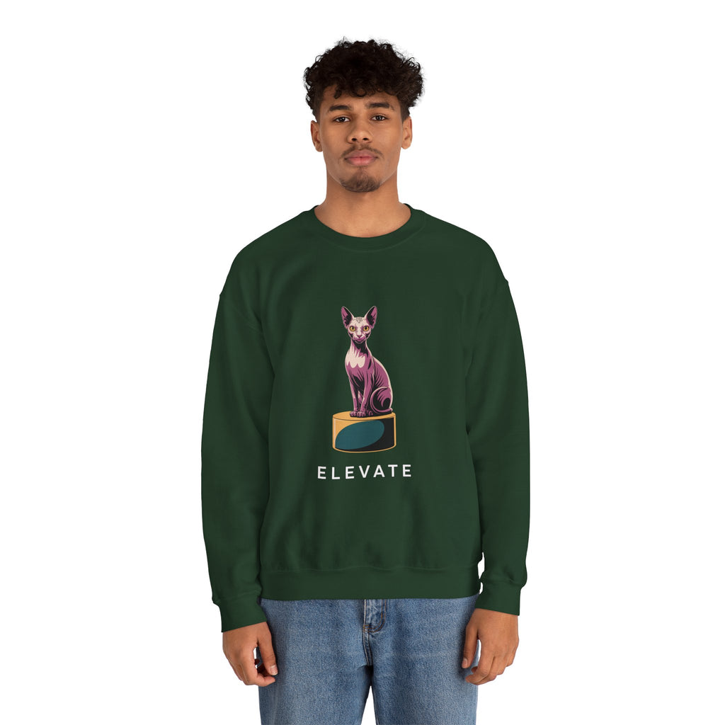 Elevate Sphynx Premium Crewneck | The Vinyl Toy Capsule