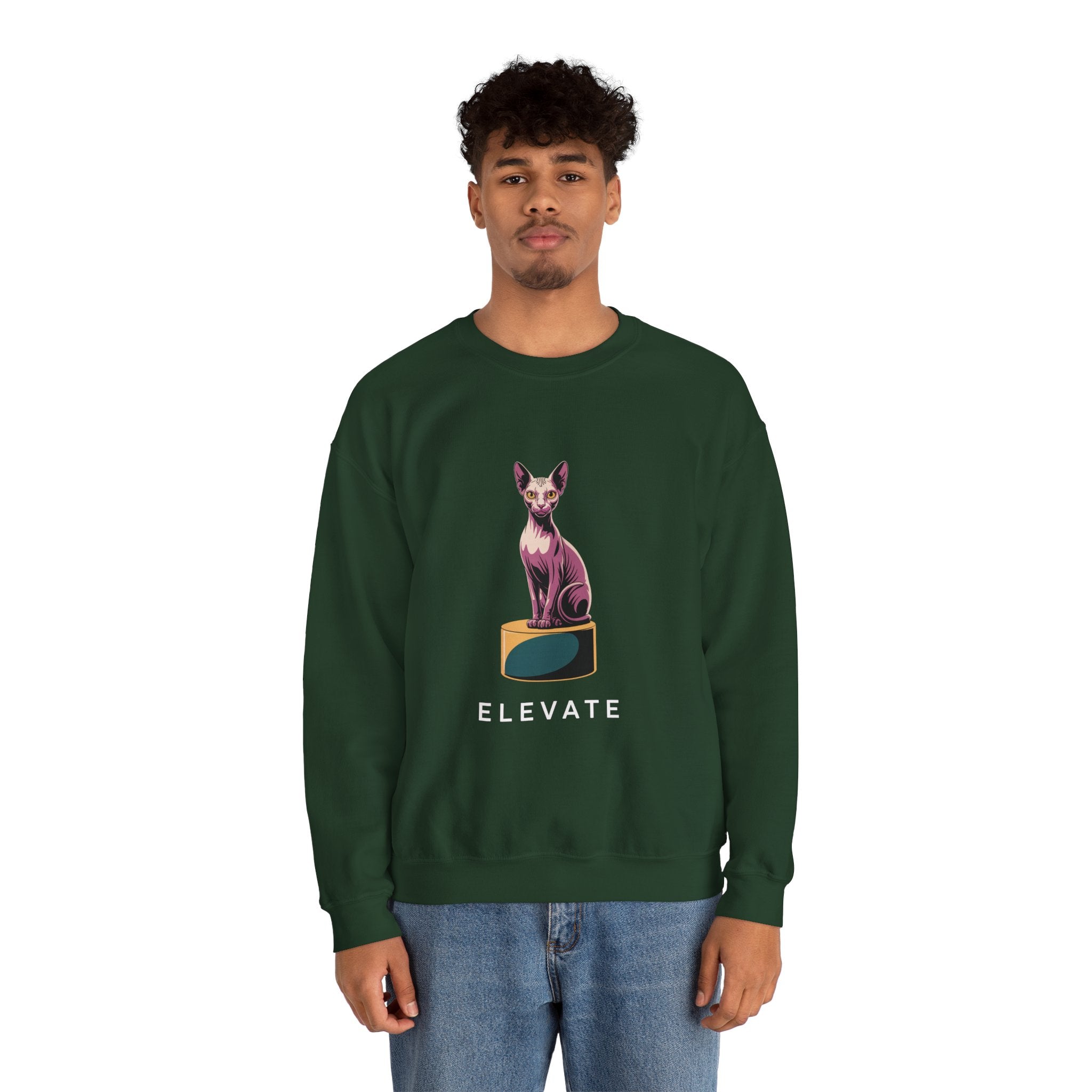 Elevate Sphynx Premium Crewneck | The Vinyl Toy Capsule