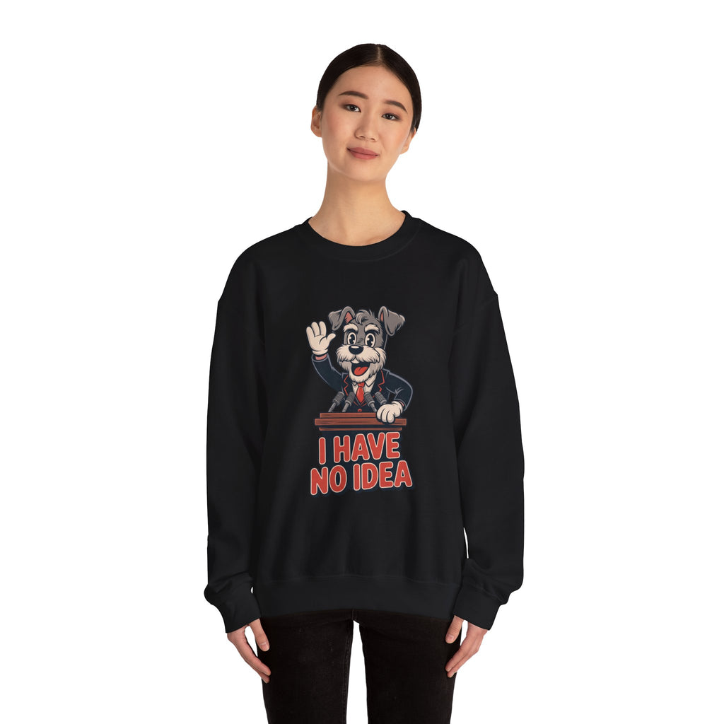 I Have No Idea Executive Crewneck | The Fake It Syndicate