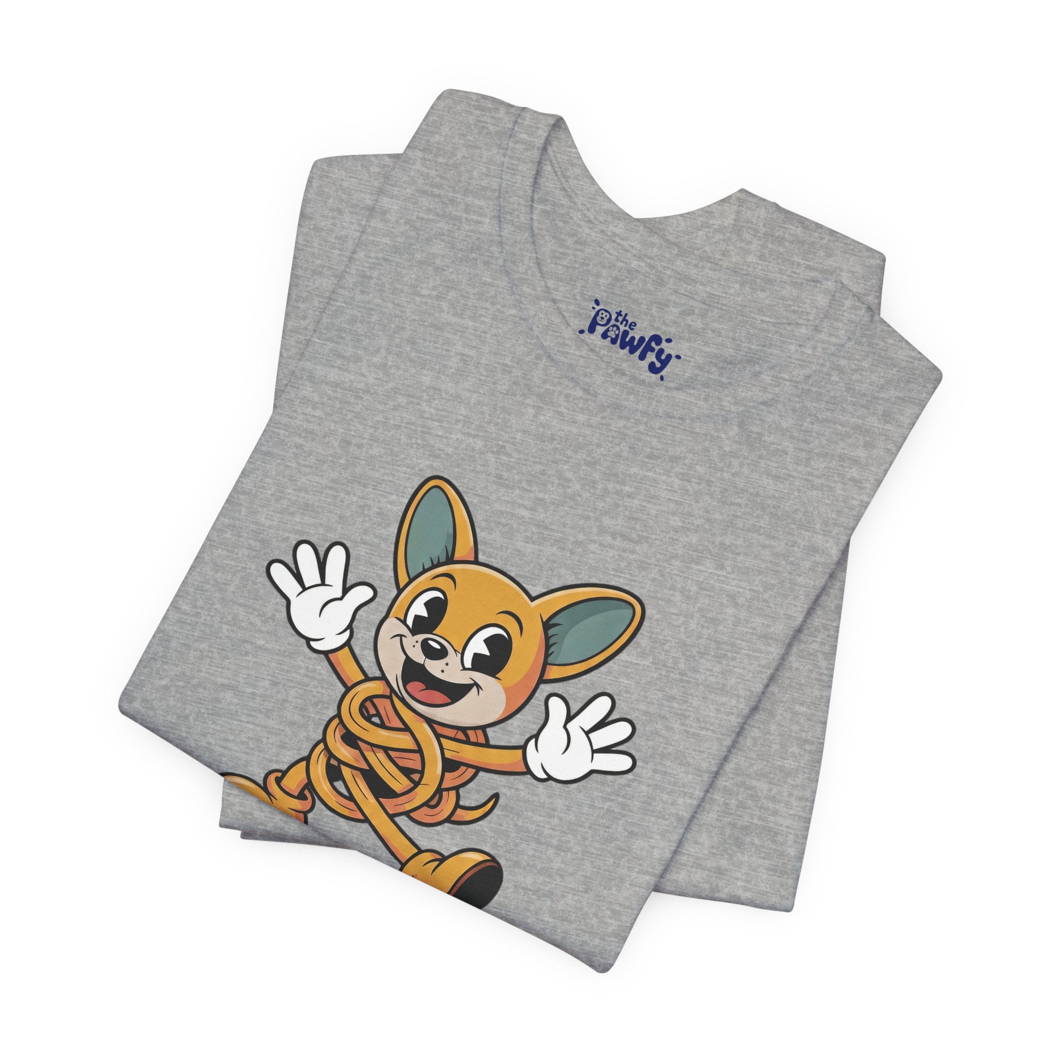 Stay Bendy Zen Chihuahua Graphic T-Shirt | Retro Rubber Hose Streetwear