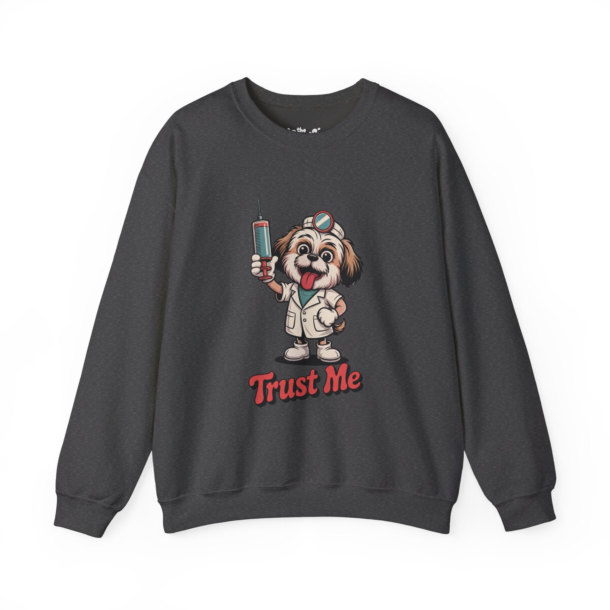 Trust Me Quack Doctor Crewneck | Dark Humor Syndicate