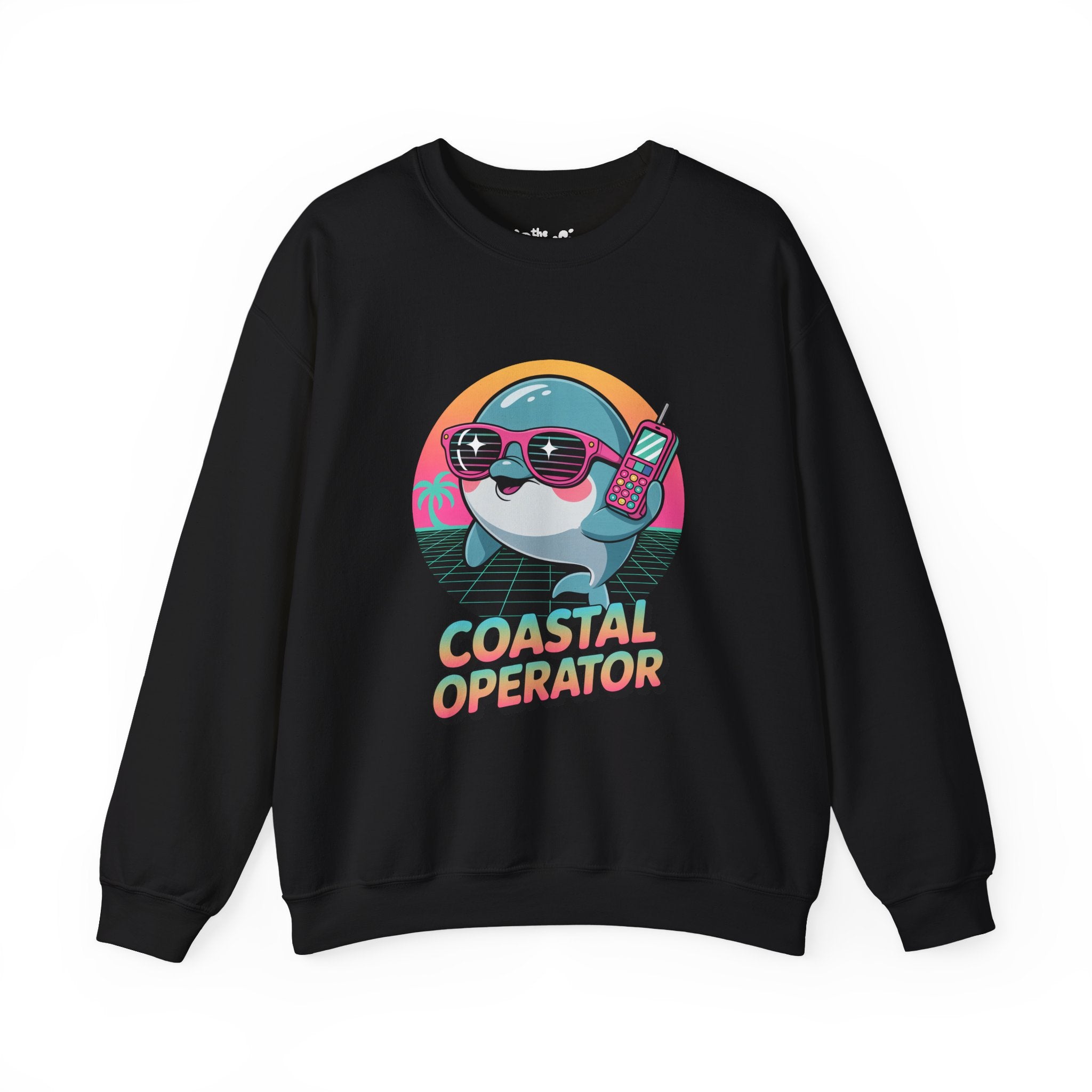 Coastal Operator Retro Brick Phone Crewneck | The Vice Collection