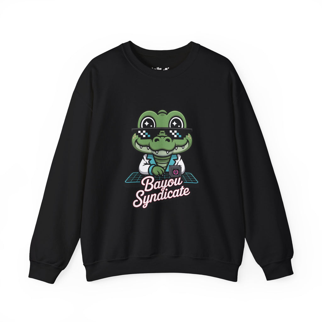 Bayou Syndicate Heavyweight Crewneck | 80s Kingpin Energy