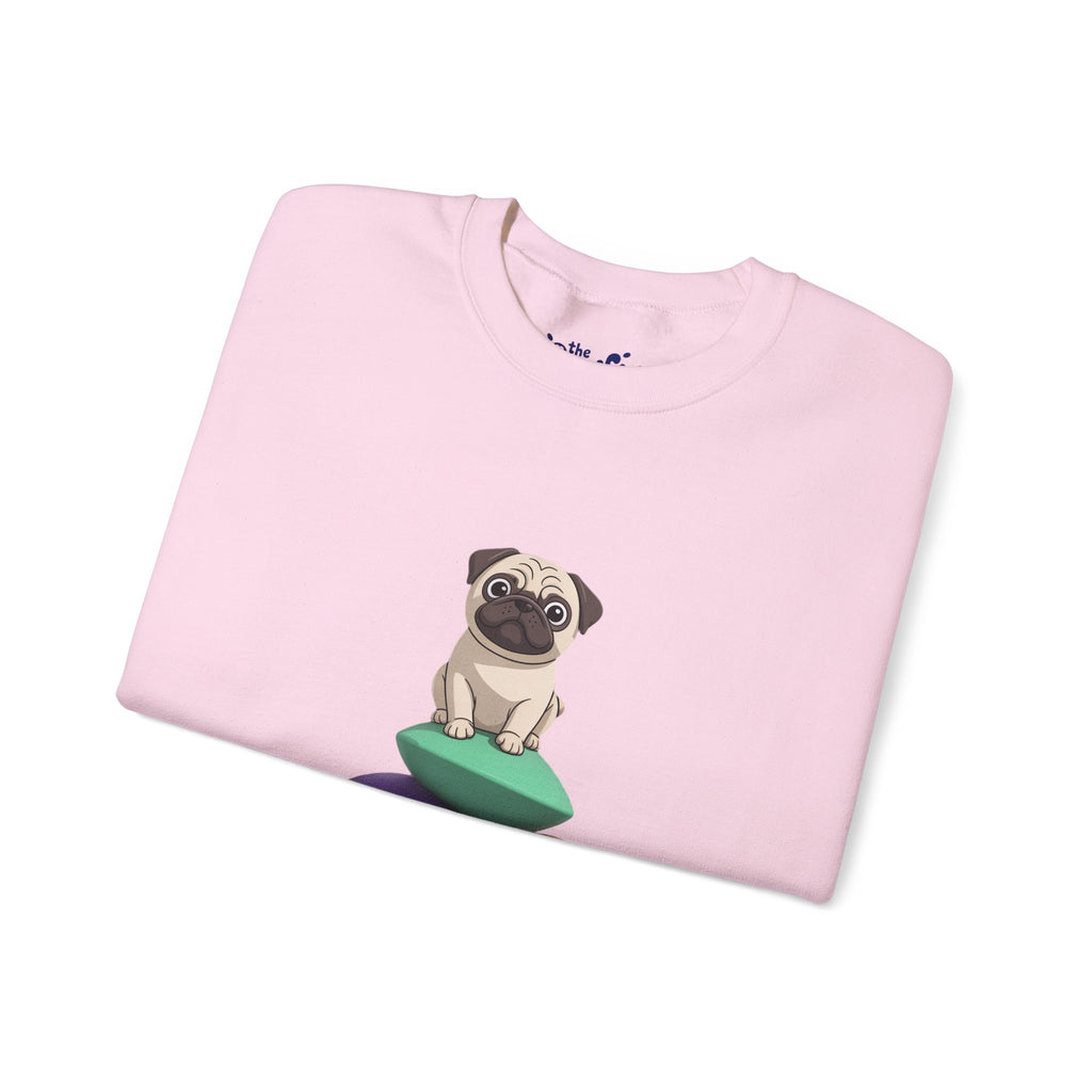 Balance Pug Heavyweight Crewneck | Designer Toy Series