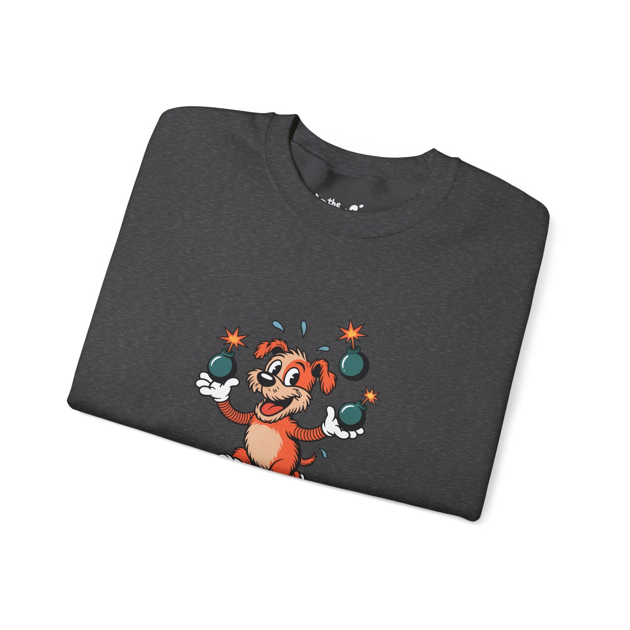 Chaos Manager Heavyweight Crewneck | The Ink & Noodle Syndicate