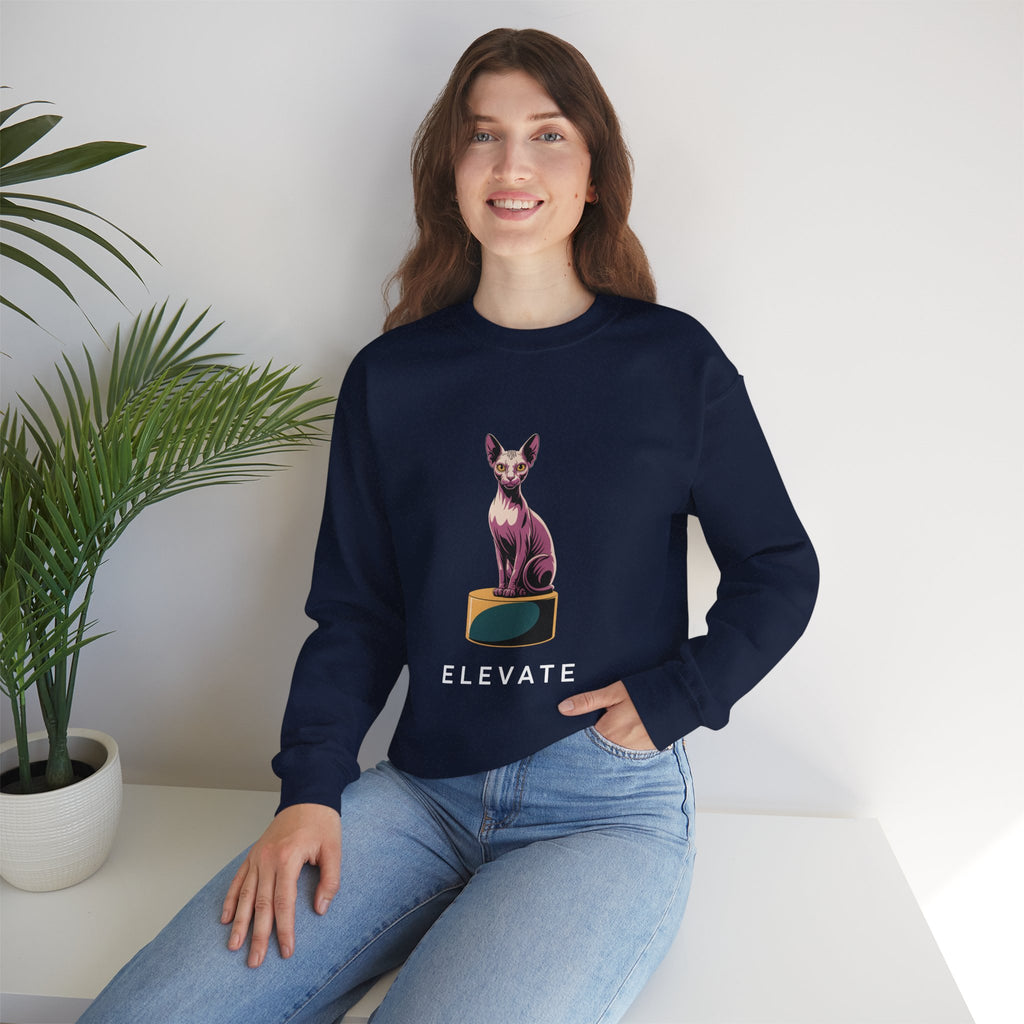 Elevate Sphynx Premium Crewneck | The Vinyl Toy Capsule