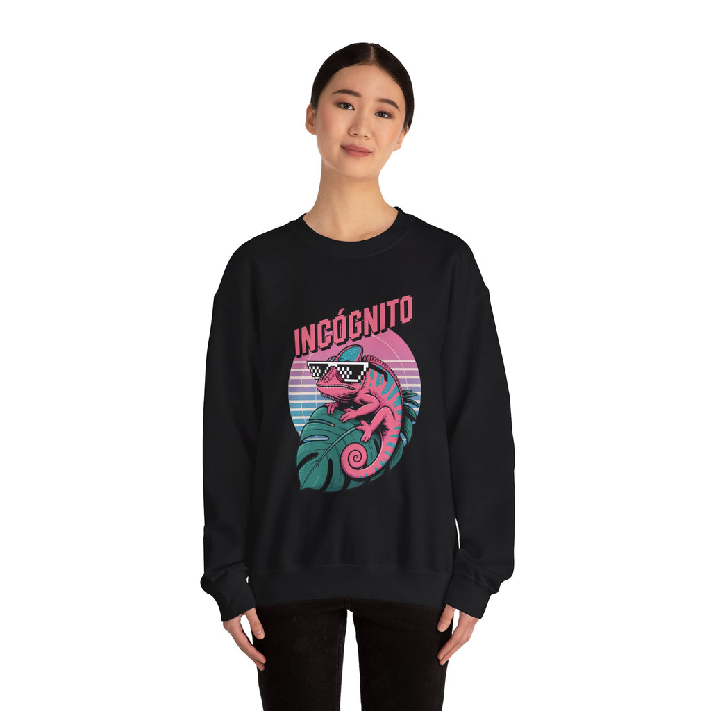 Incógnito Synthwave Covert Crewneck | The Vice Setup