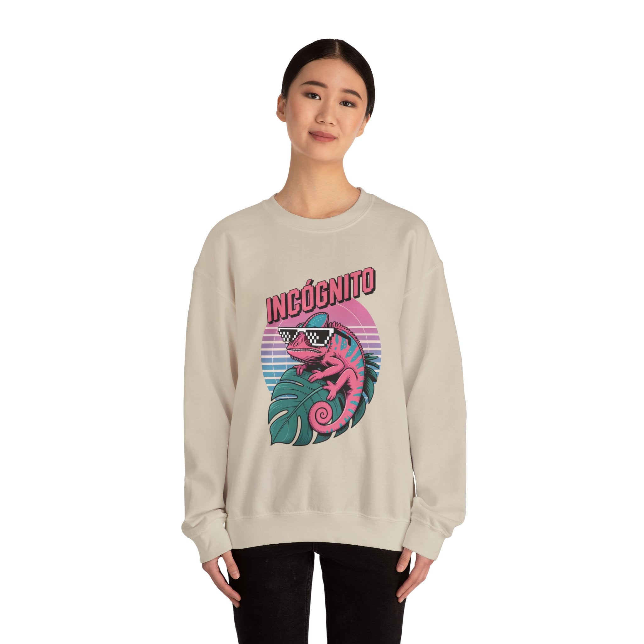 Incógnito Synthwave Covert Crewneck | The Vice Setup