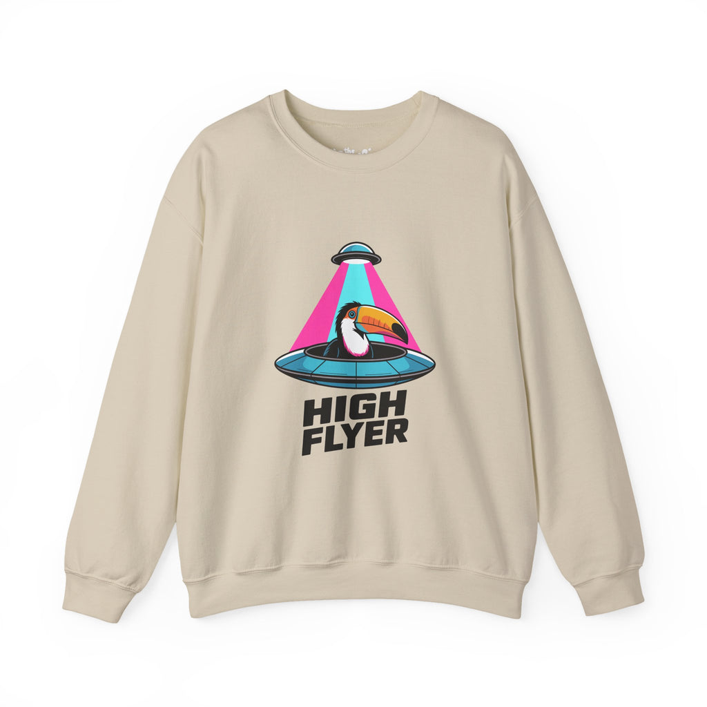 High Flyer UFO Premium Sweatshirt | Neon Sci-Fi Capsule