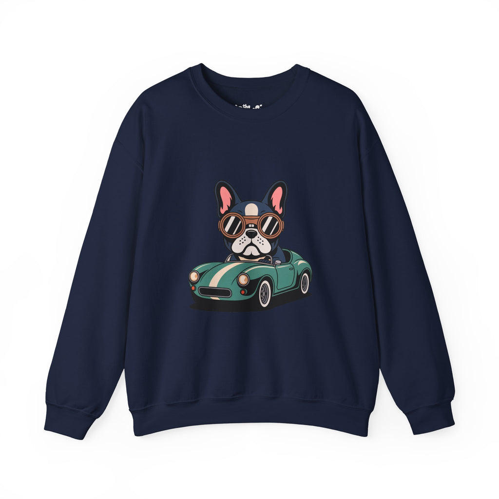 Syndicate Racer Frenchie Crewneck | Vintage Speed Series