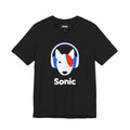 Sonic Bull Terrier Graphic T-Shirt | Minimalist Designer Toy Streetwear