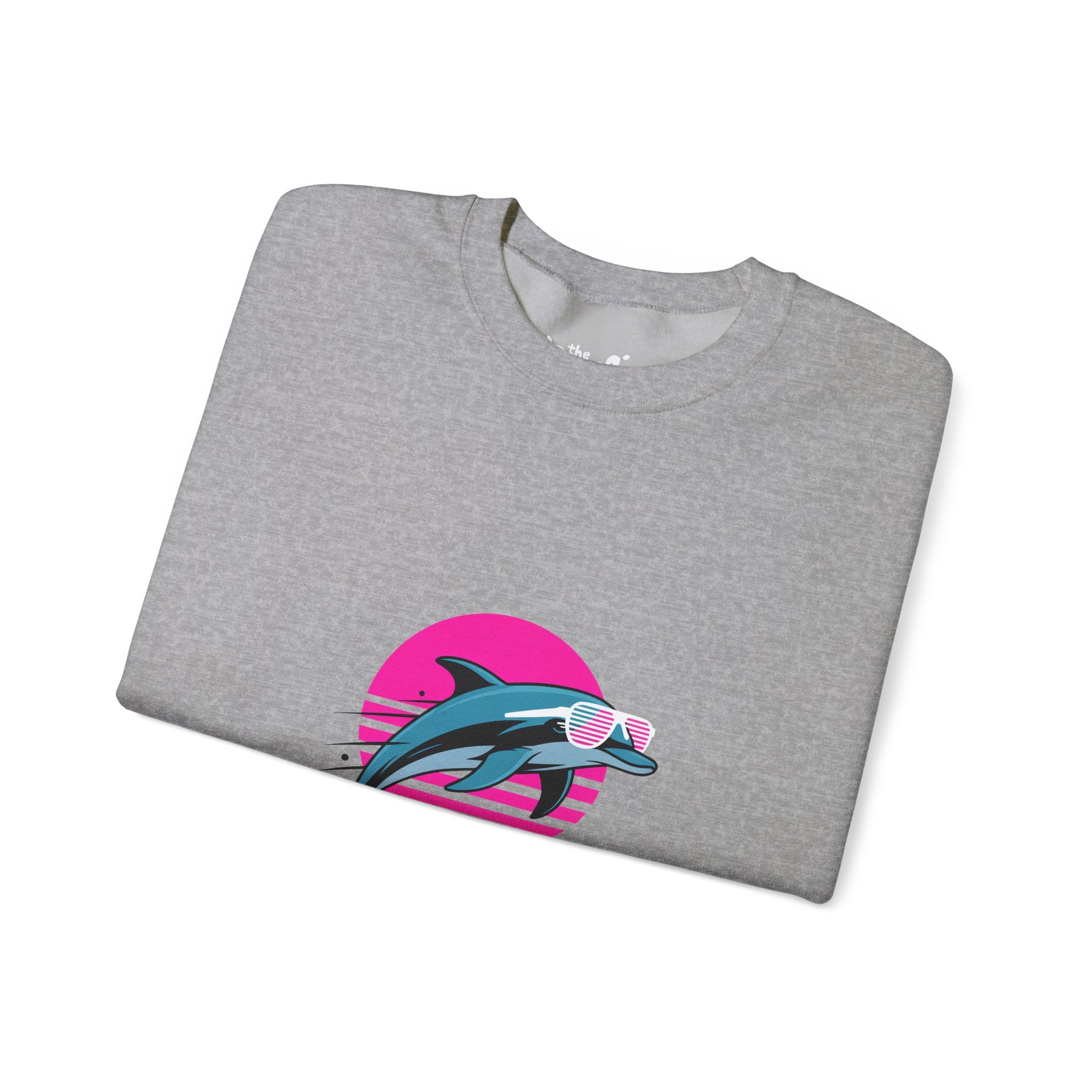 Neon Drifter Outrun Crewneck | 80s Velocity Series