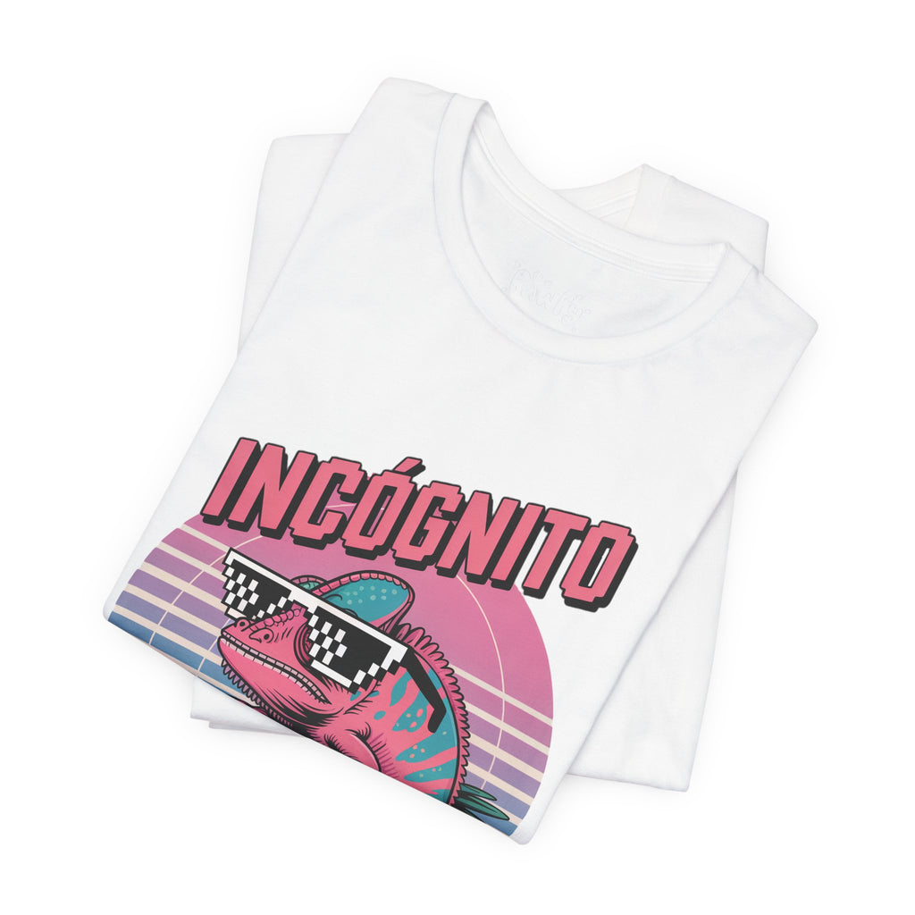 Incógnito Retro Chameleon Graphic T-Shirt | Synthwave Streetwear