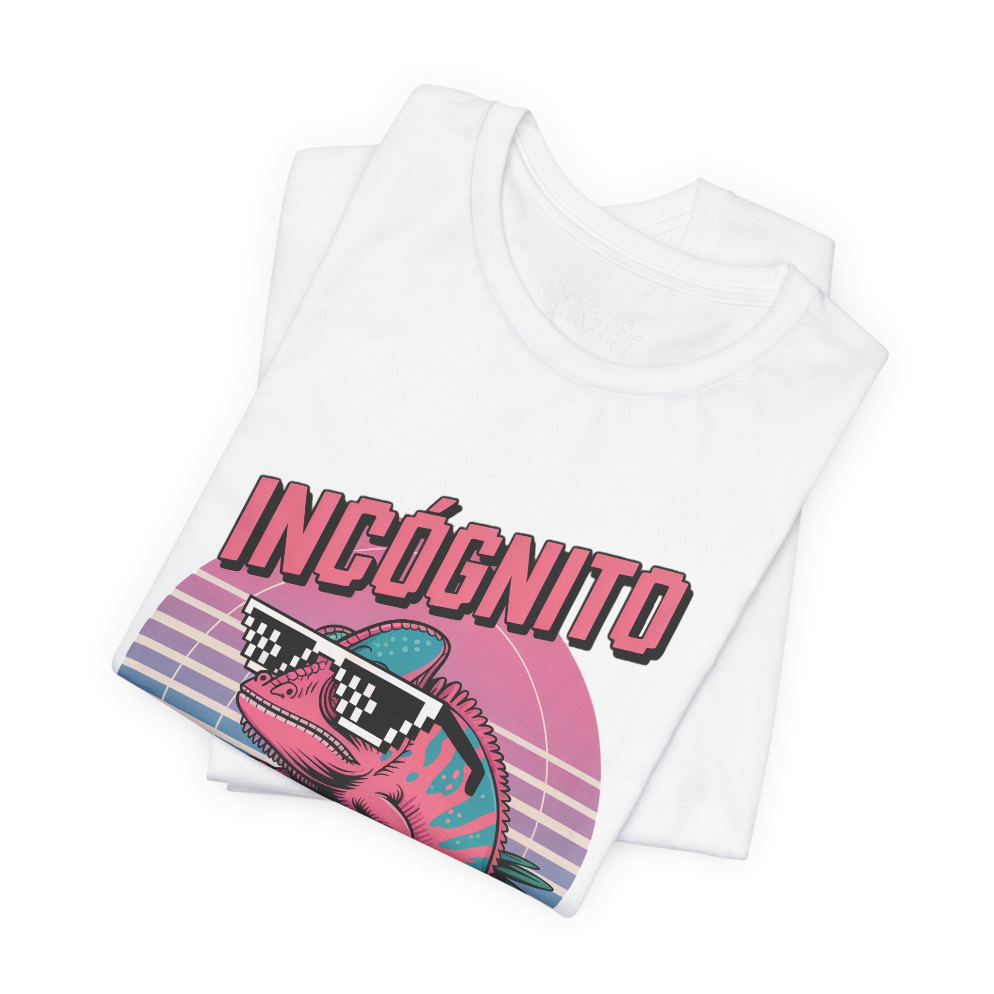 Incógnito Retro Chameleon Graphic T-Shirt | Synthwave Streetwear
