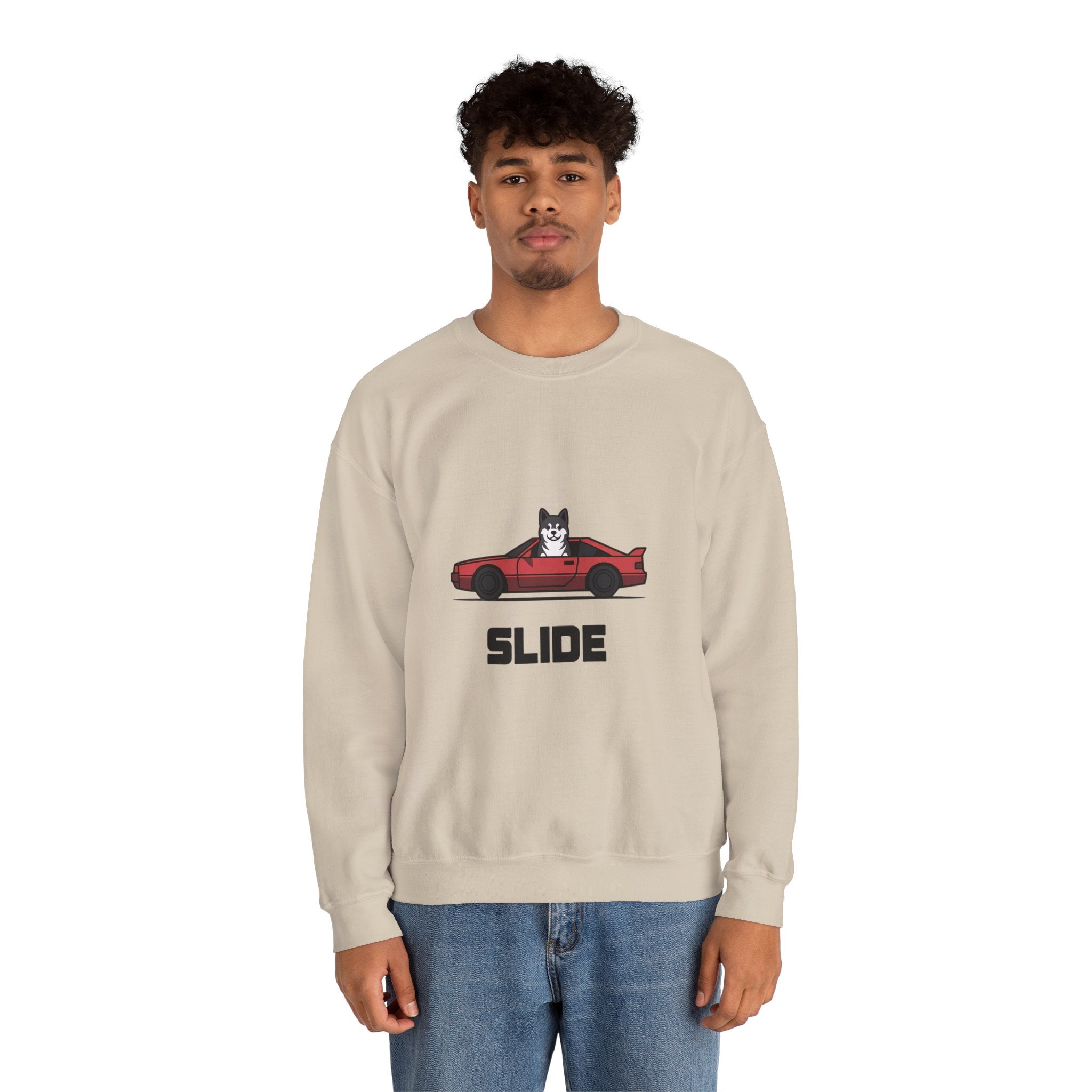 Slide Drift Car Crewneck | The Vinyl Toy Capsule