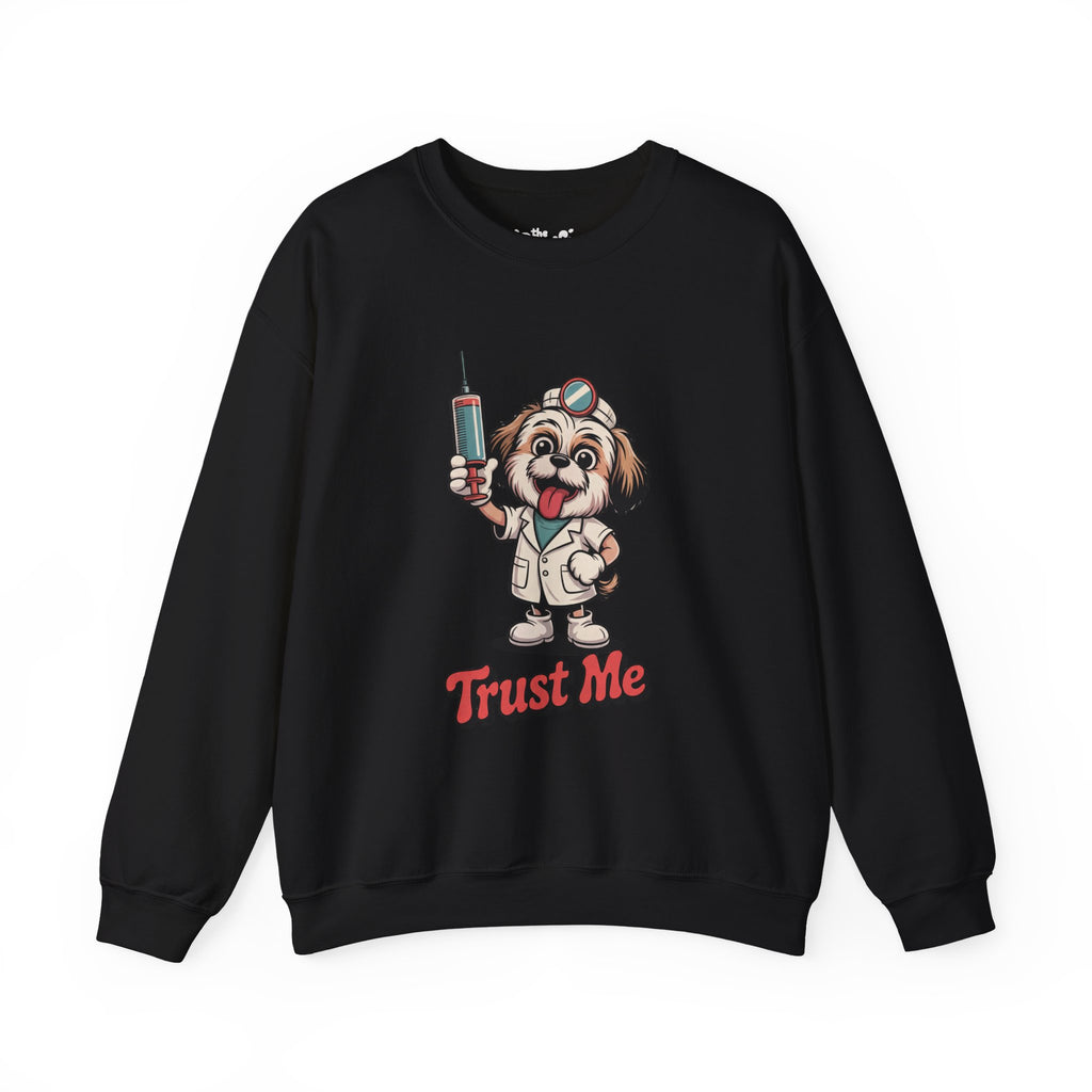 Trust Me Quack Doctor Crewneck | Dark Humor Syndicate