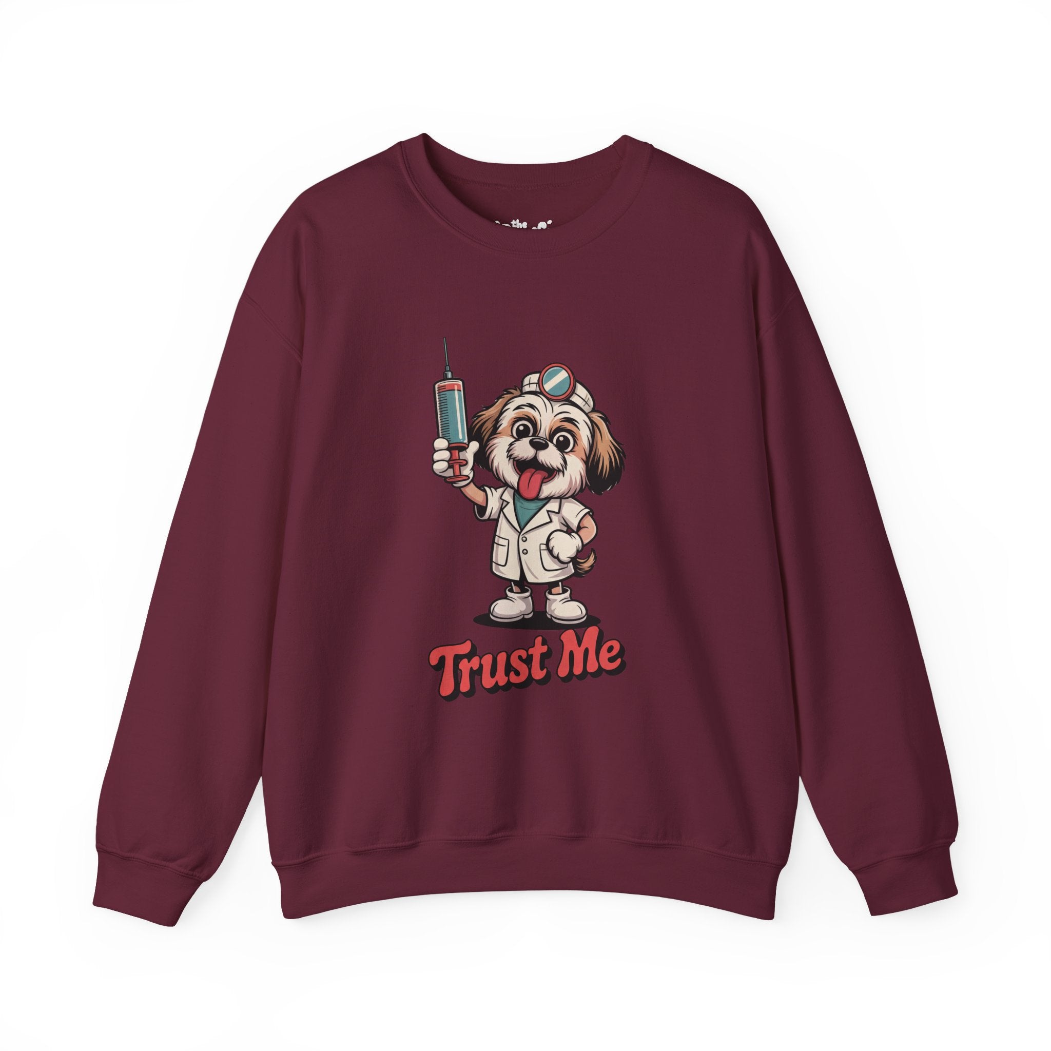 Trust Me Quack Doctor Crewneck | Dark Humor Syndicate