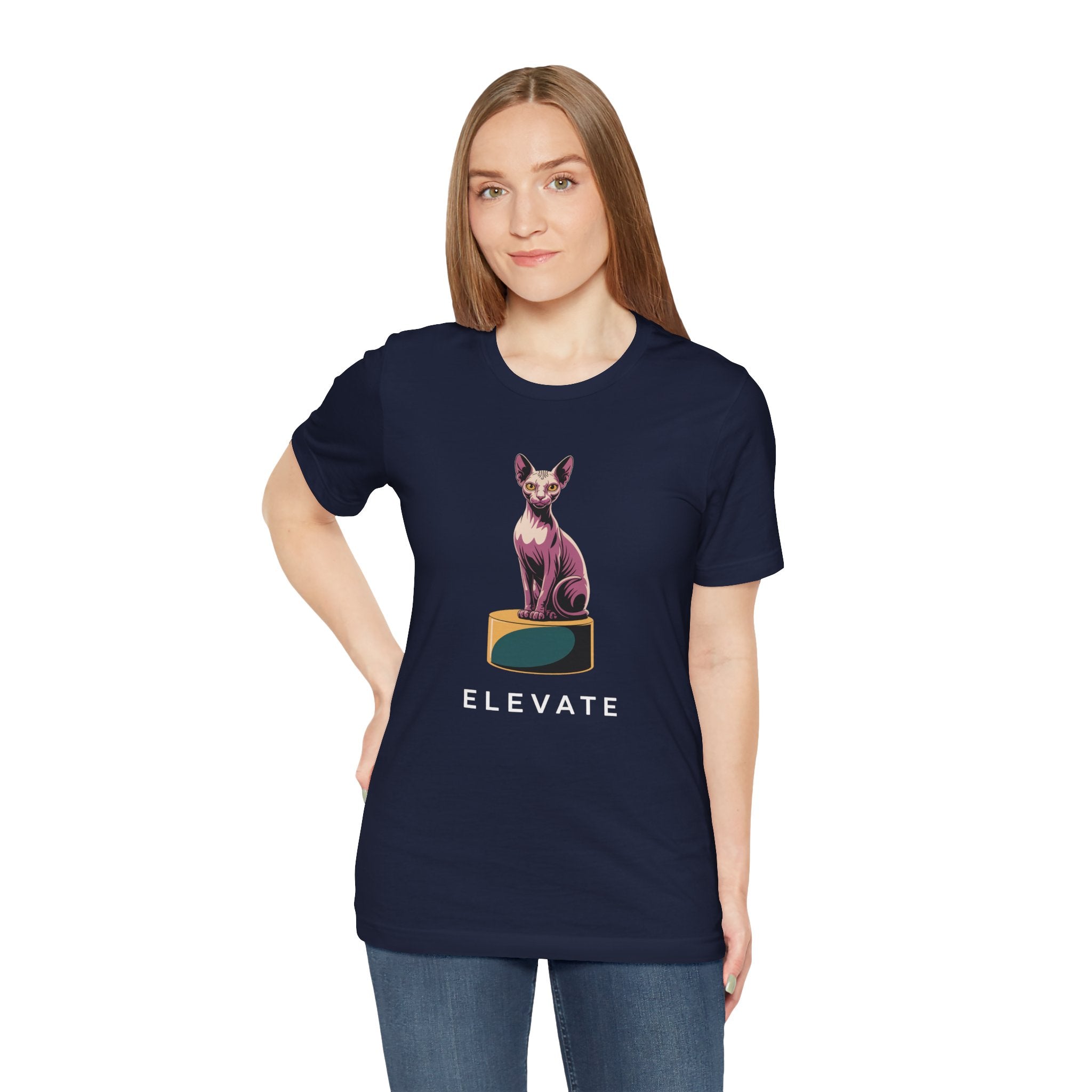 Elevate Sphynx Graphic T-Shirt | Premium Art Toy Streetwear